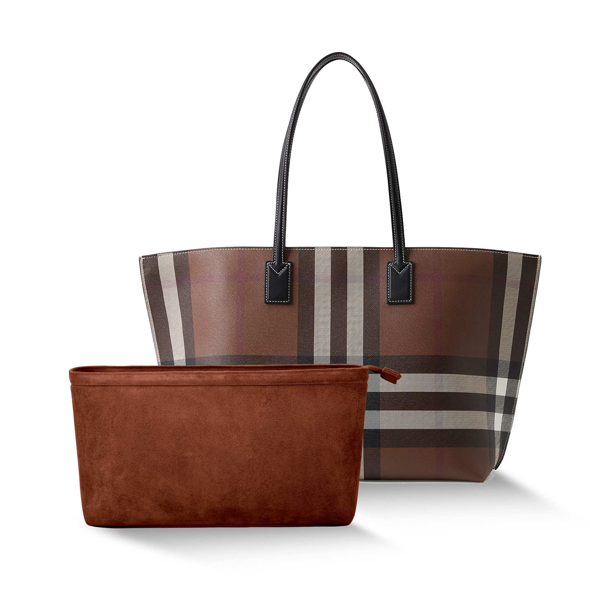 Suede Burberry Organizer