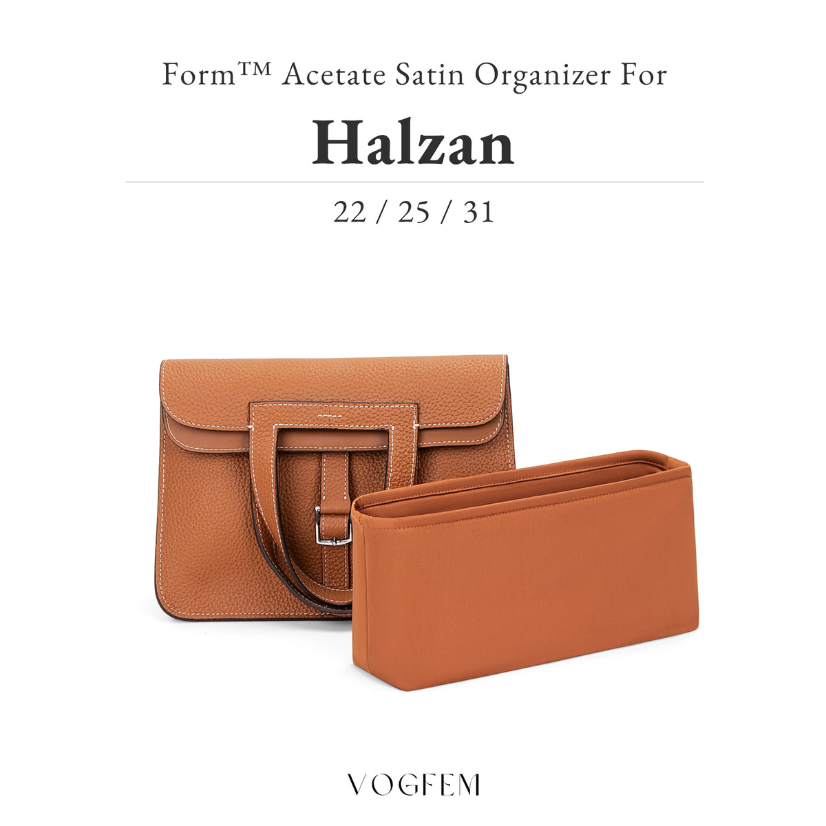 Form™ Satin Organizer for Hermes - Halzan