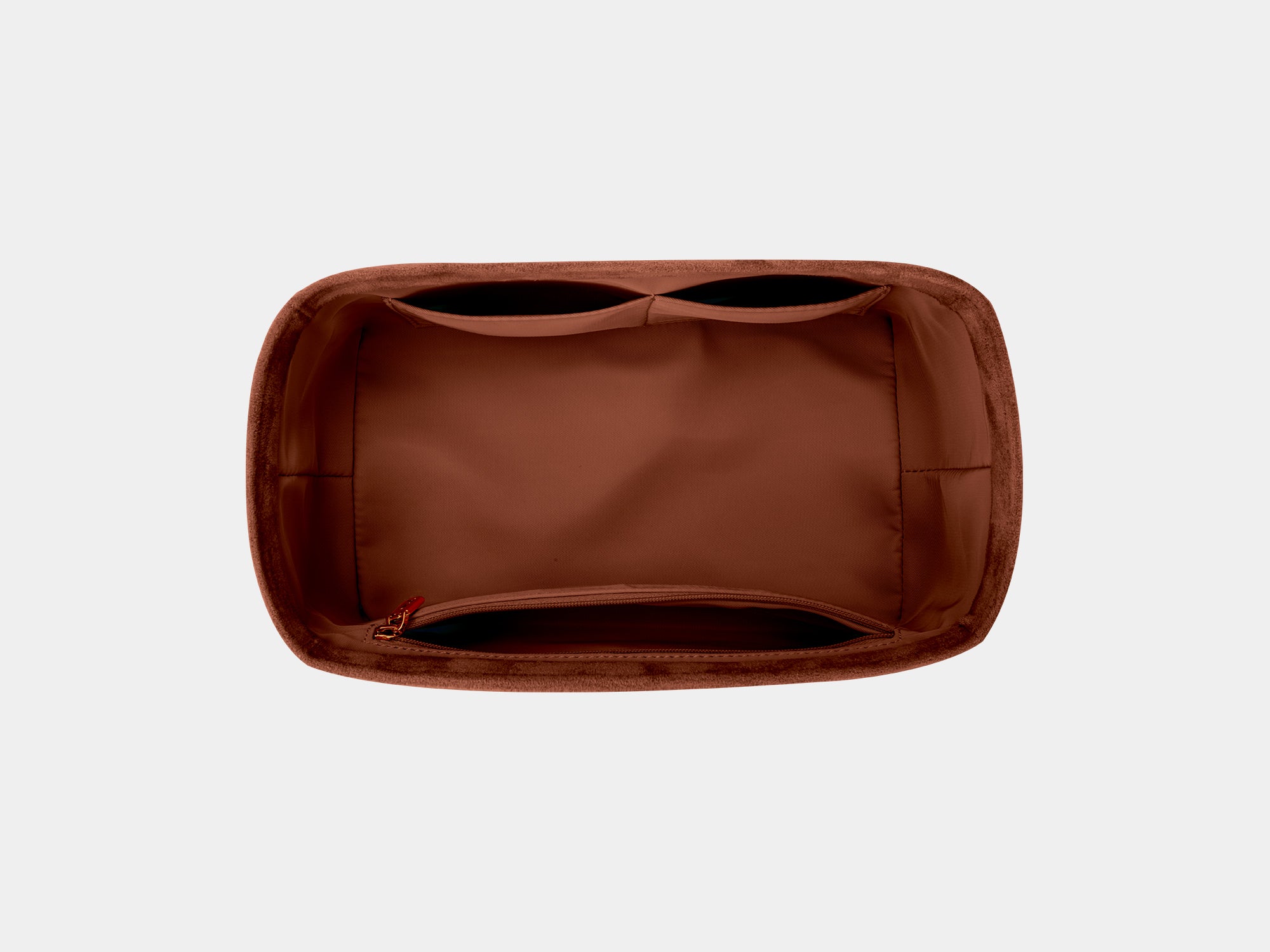 Suede Bag Organizer for LOEWE - Flamenco Clutch - VogFem