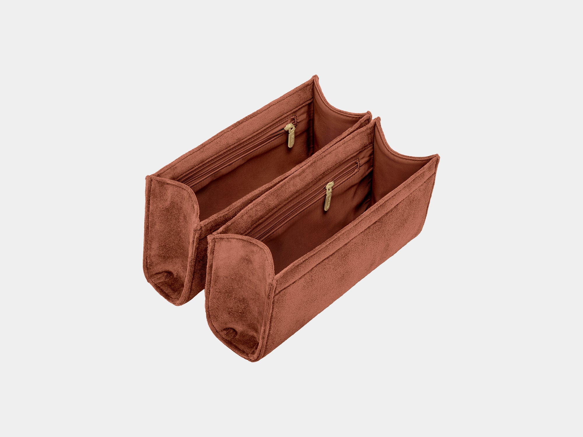 Suede Bag Organizer for YSL - SUNSET - VogFem