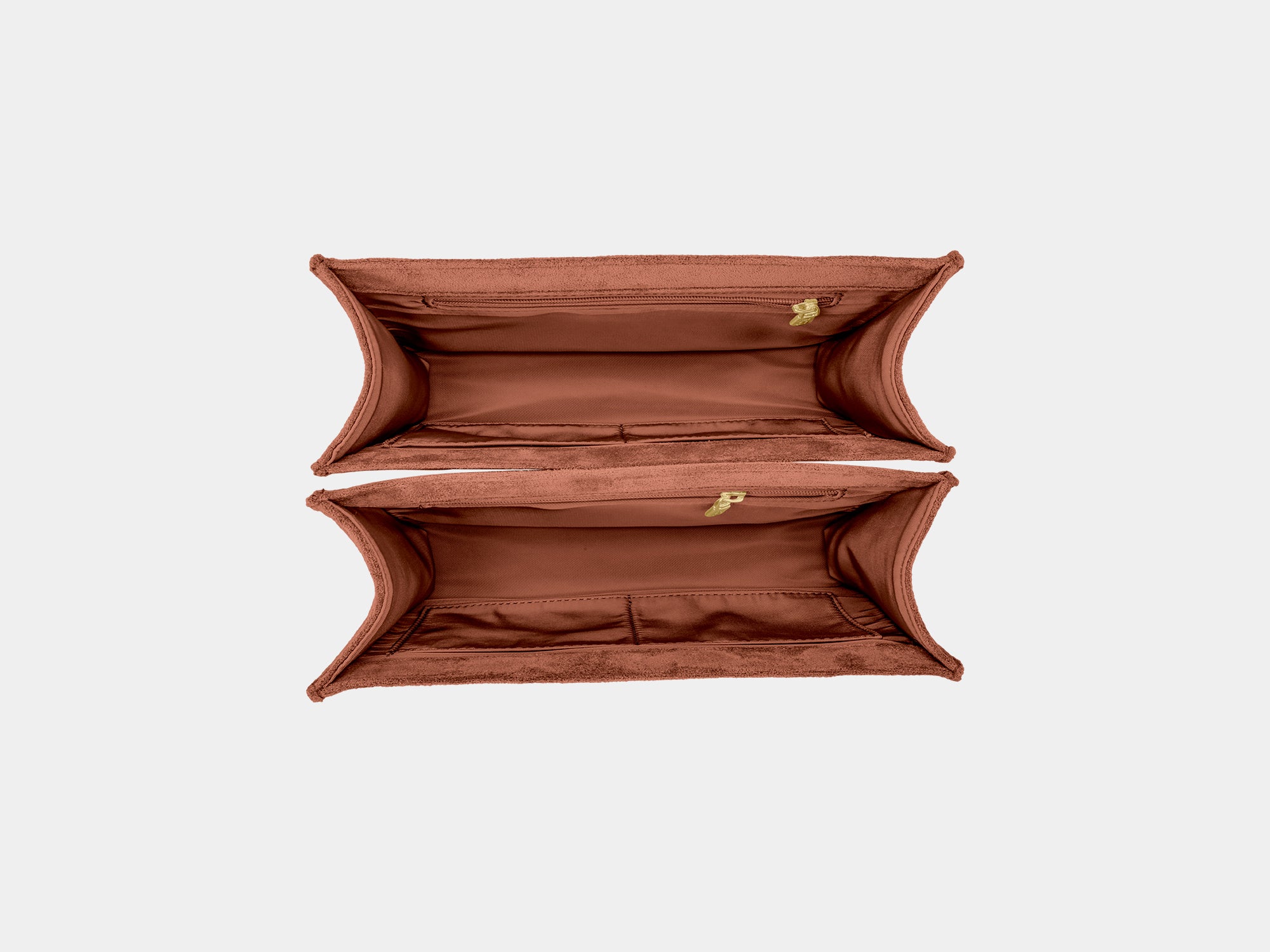 Suede Bag Organizer for YSL - SUNSET - VogFem