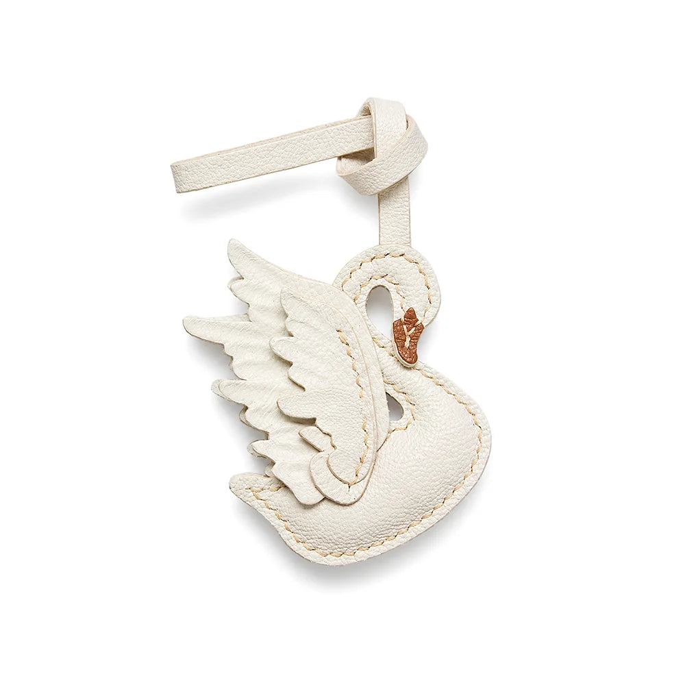The Swan Charm in Alran Goatskin