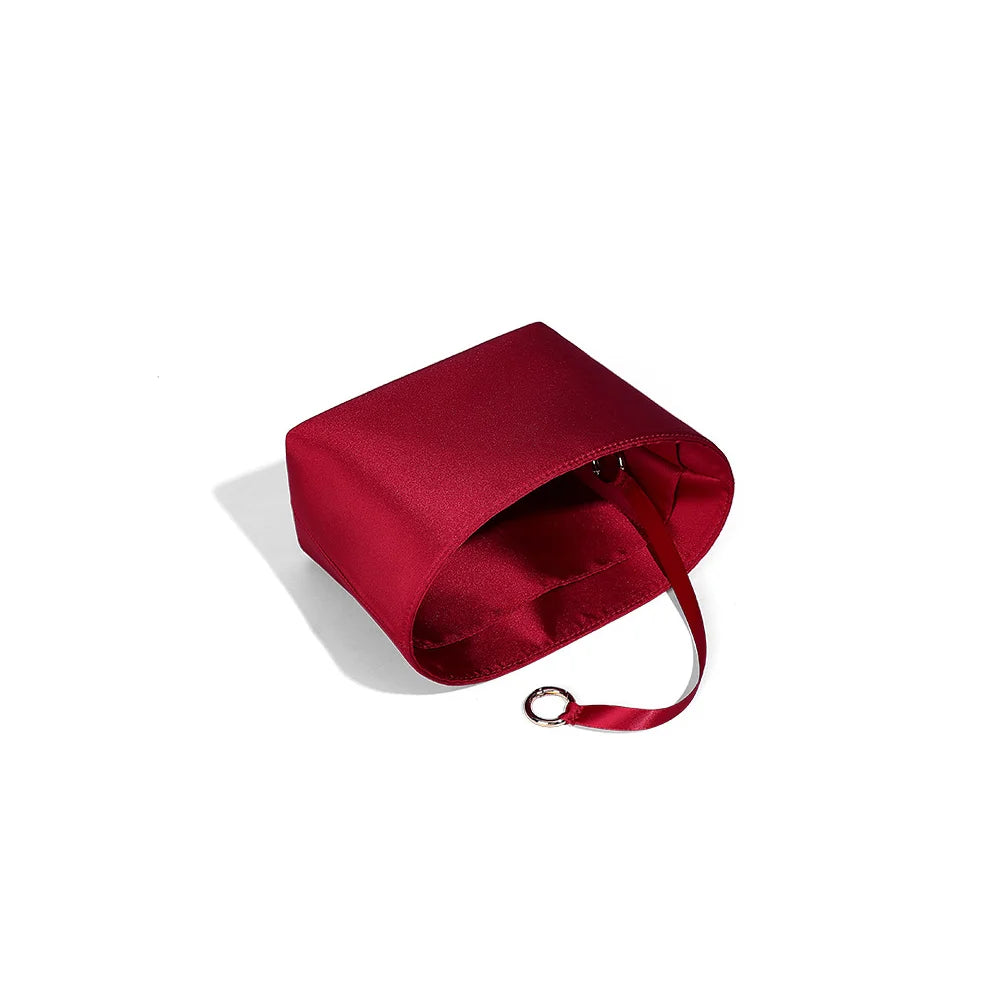 Acetate Satin Organizer for Loewe Puzzle Fold Tote