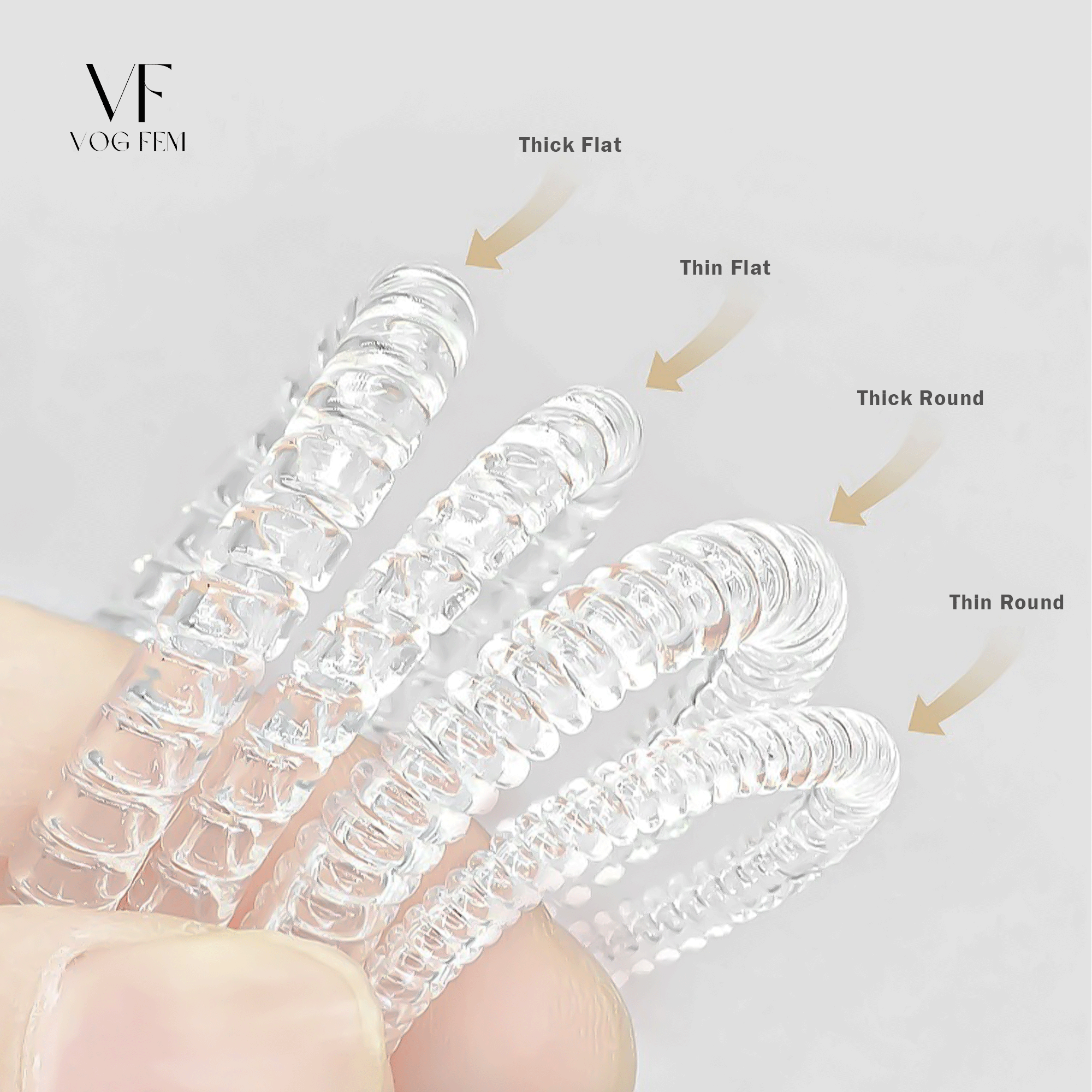 Bag Hardware Silicone Coiled Protector - Set of Two Protective Coil - VogFem