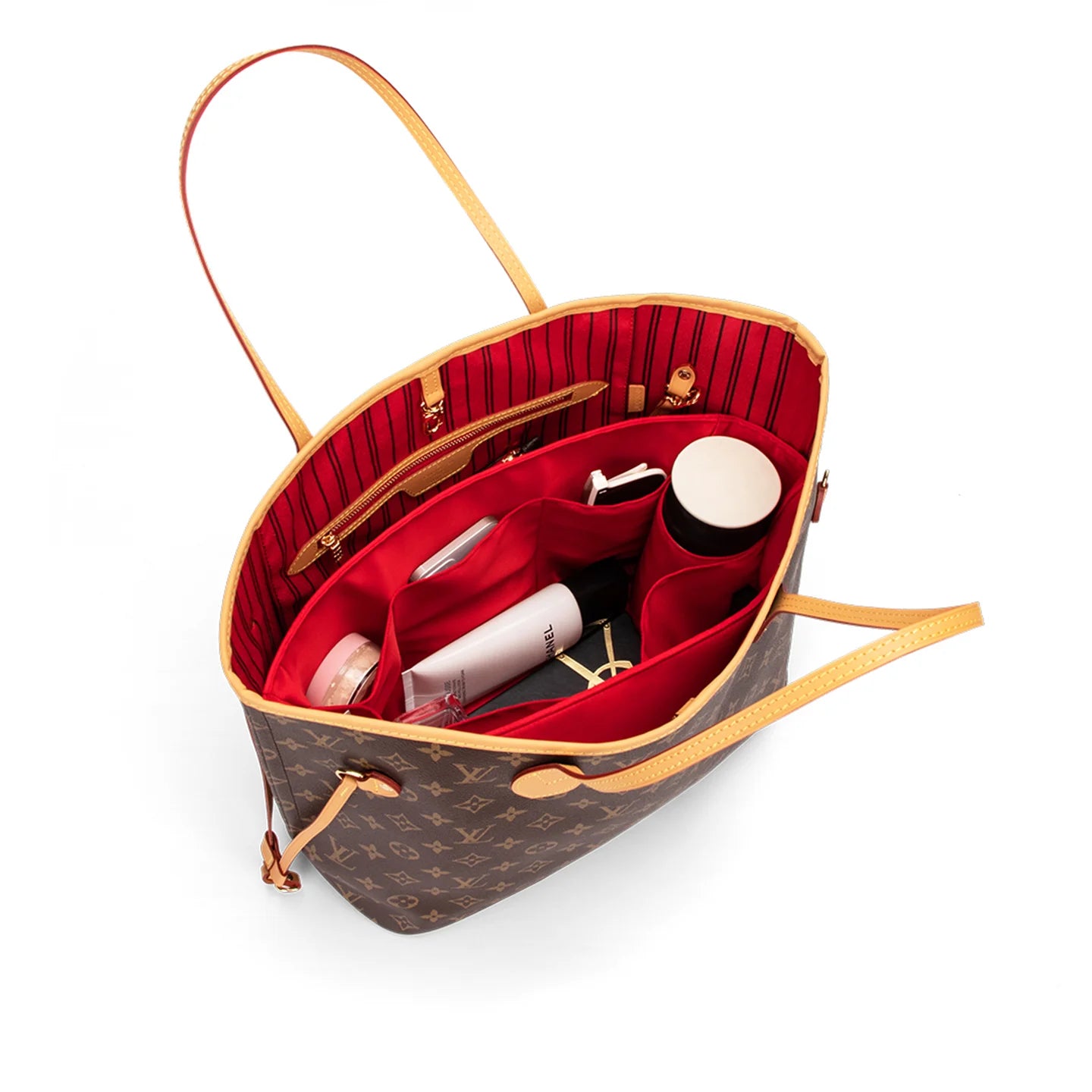 Acetate Satin Organizer for LV - Neverfull