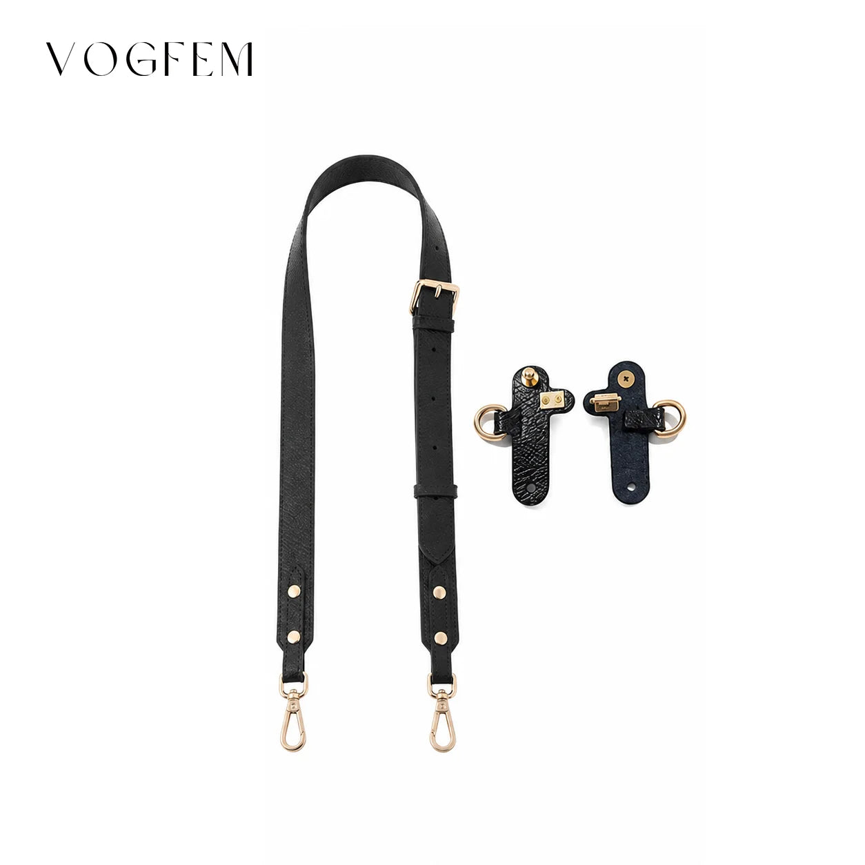 Longchamp Tote Shoulder Strap & Buckle Set