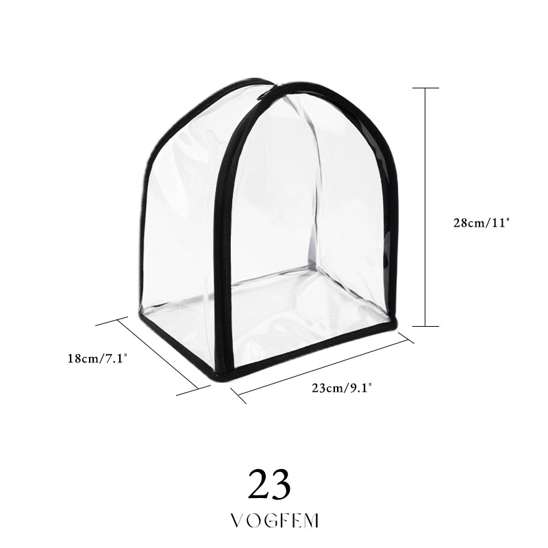 Clear Square Dust Bag - 5 sizes