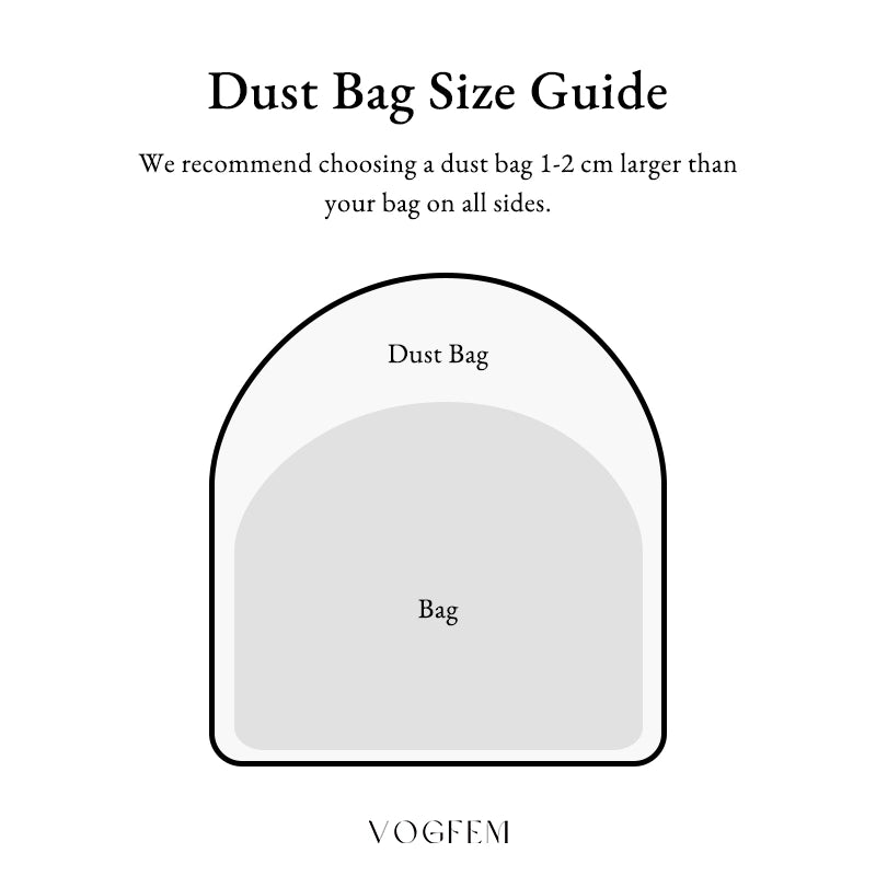 Clear Square Dust Bag - 5 sizes