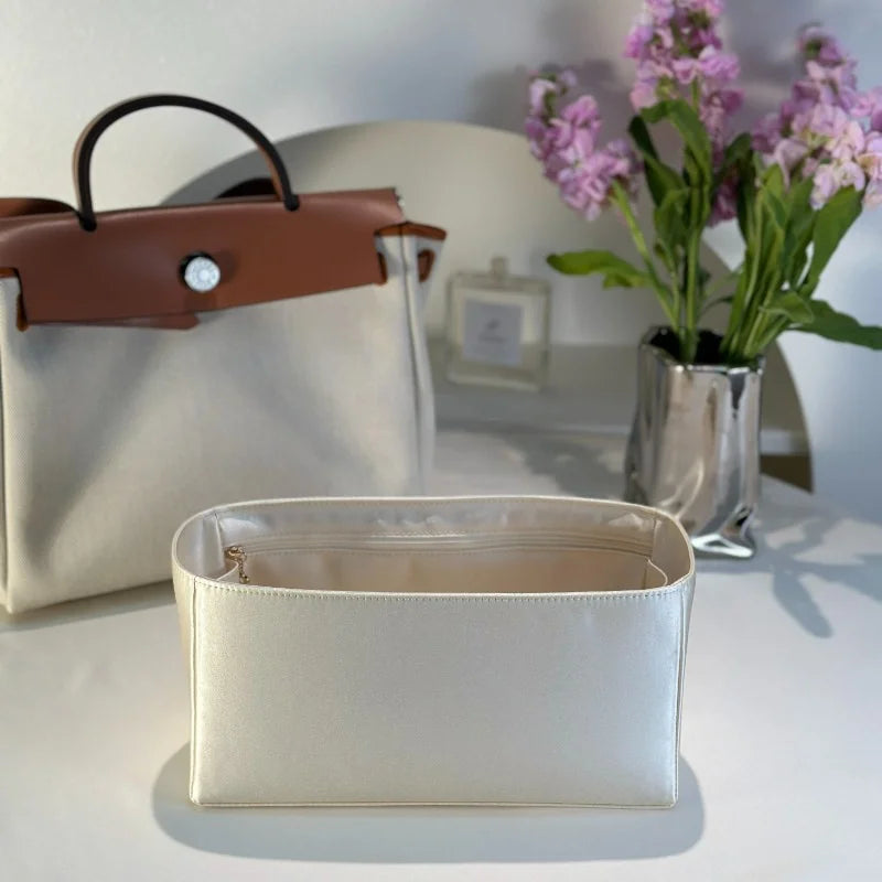 Acetate Satin Organizer for Hermes - Herbag