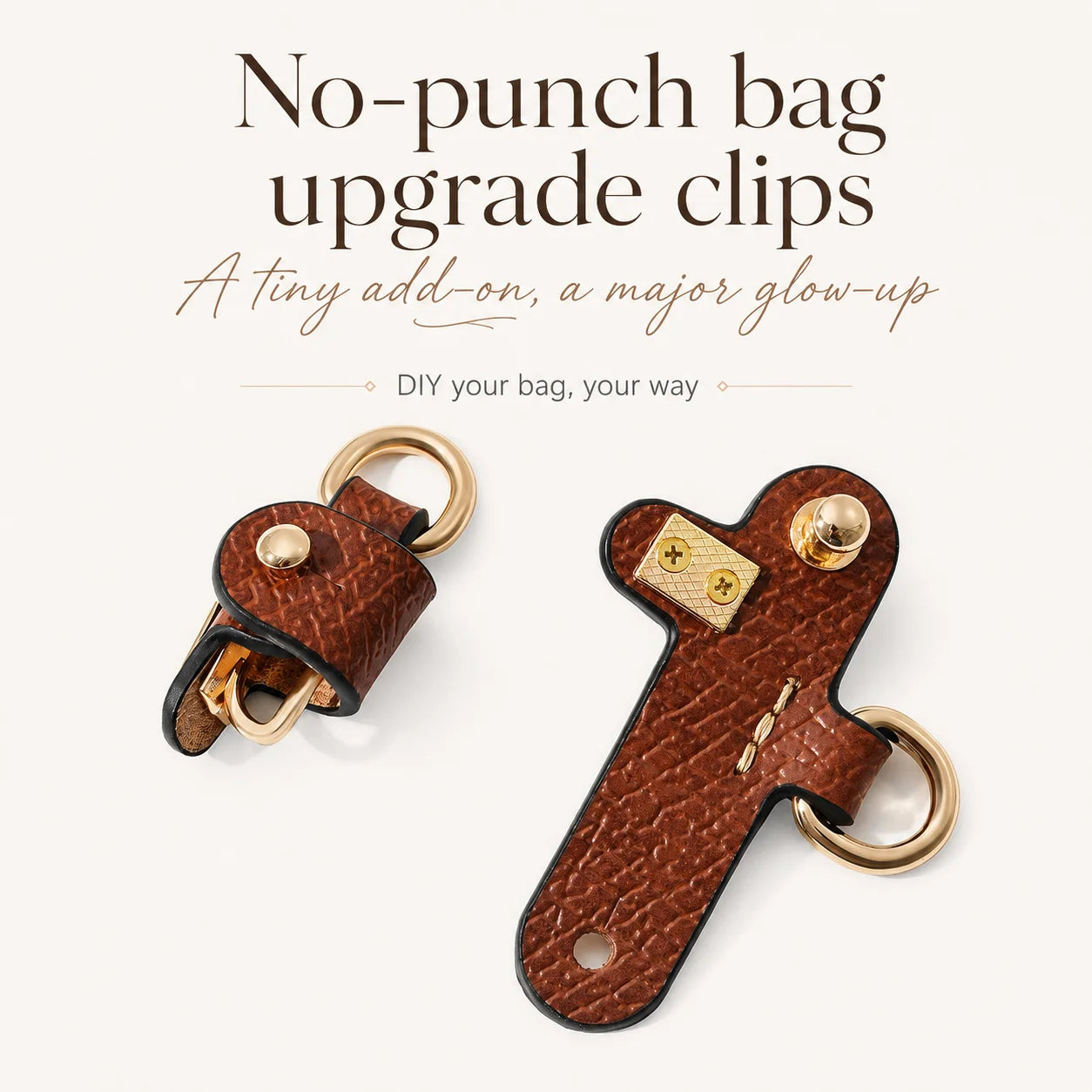Longchamp Tote Shoulder Strap & Buckle Set