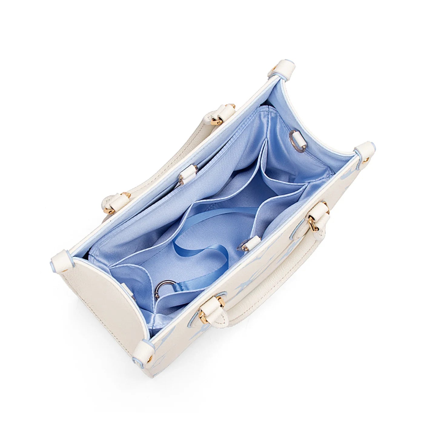 Acetate Satin Organizer for LV - Onthego