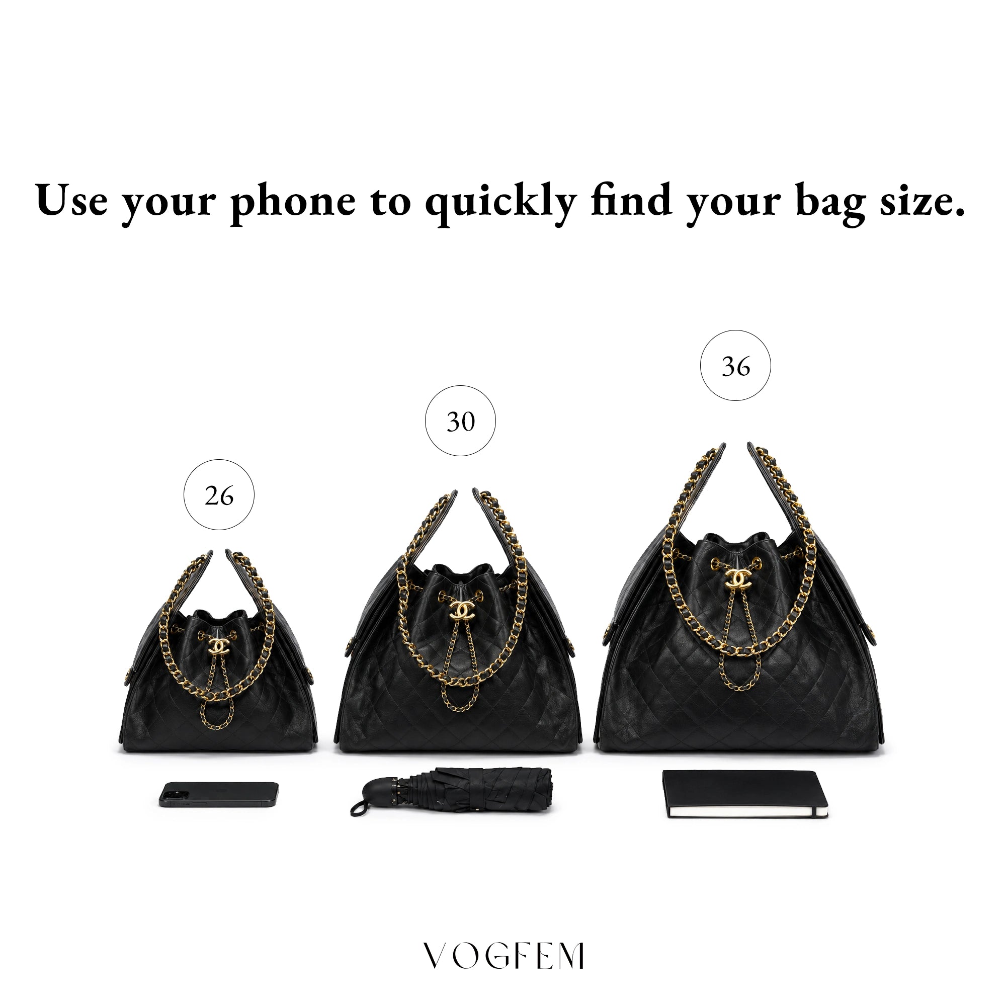 Form™ Acetate Satin Organizer for Chanel - 25 Handbag