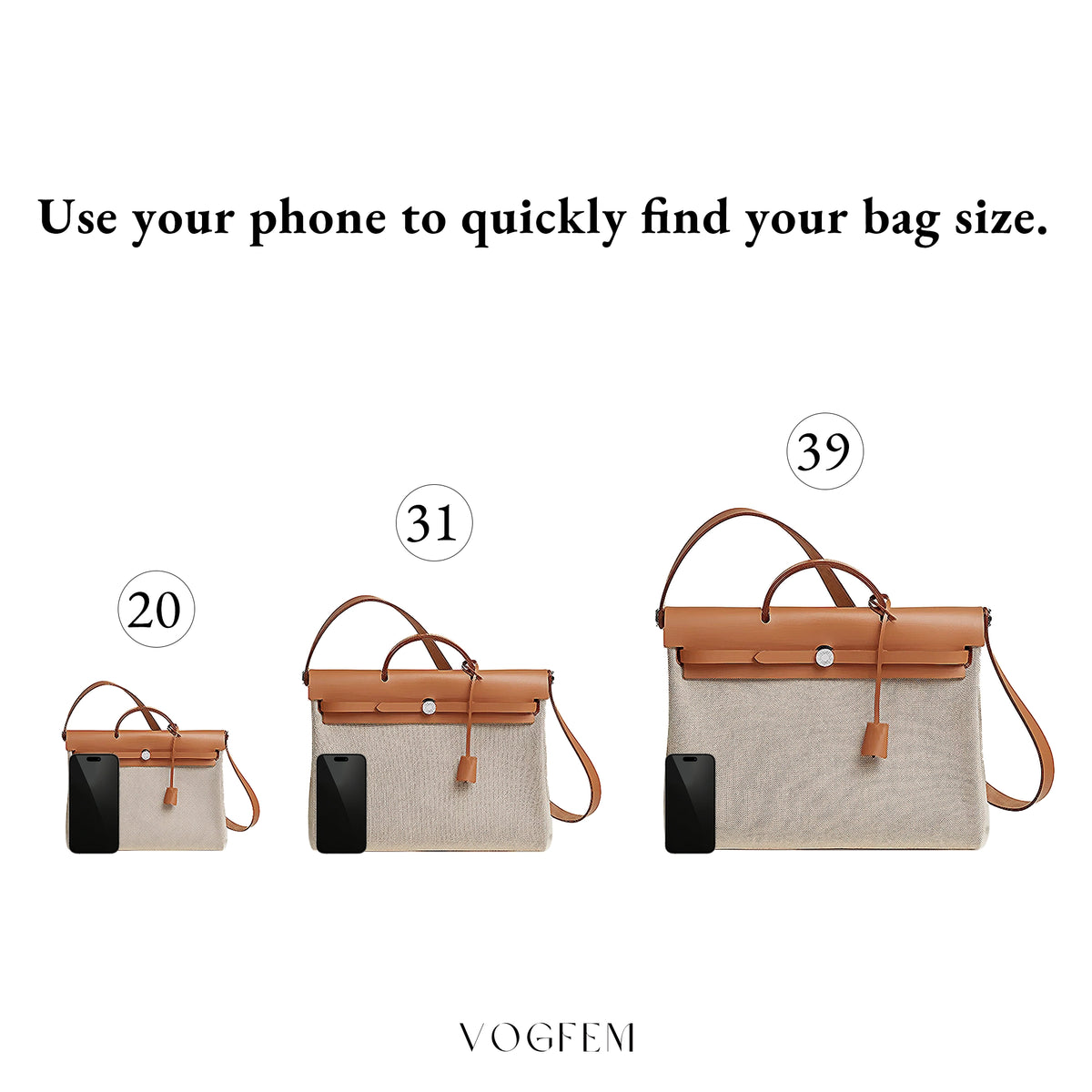 Form™ Acetate Satin Organizer for Hermes - Herbag