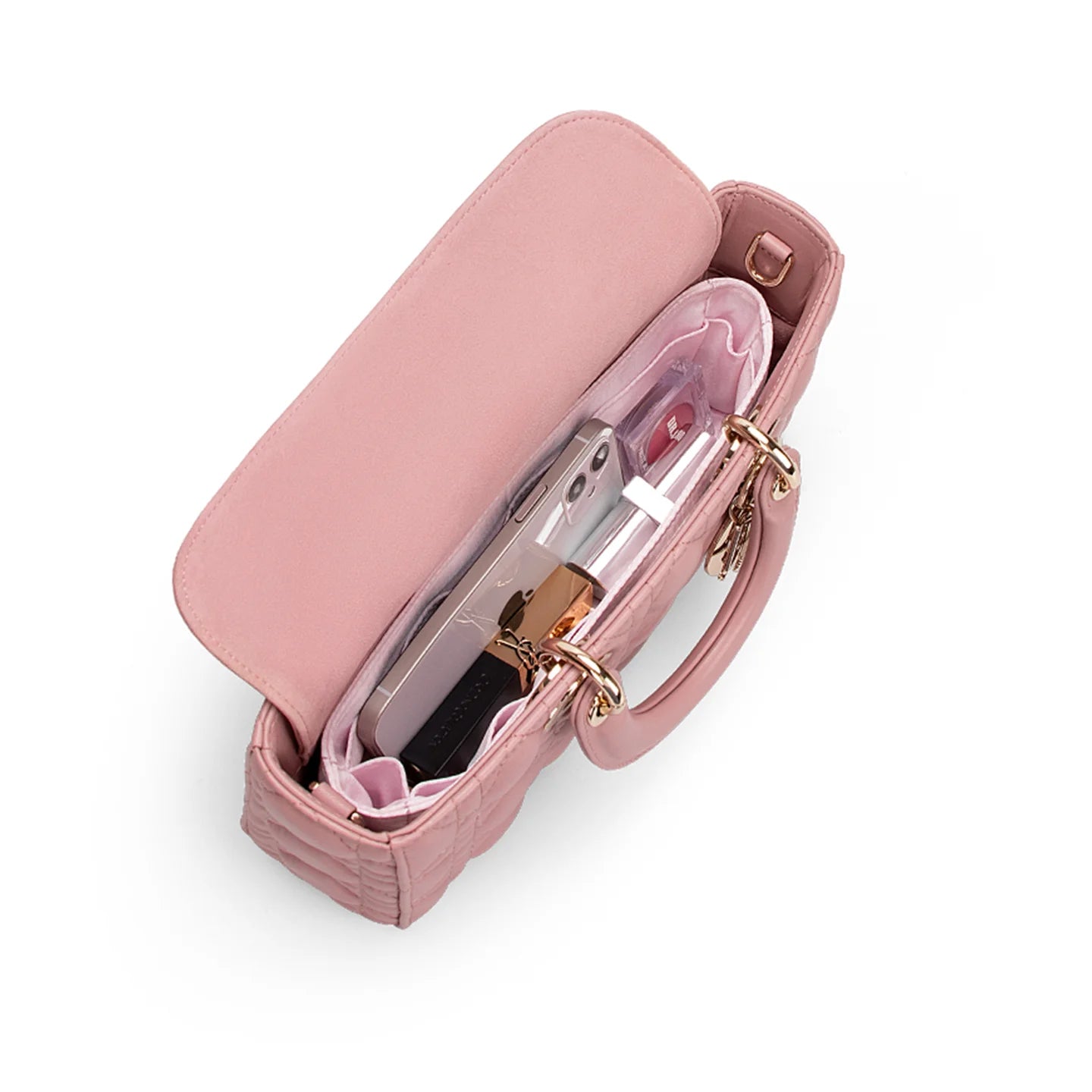 Acetate Satin Organizer for Dior Lady D-Joy