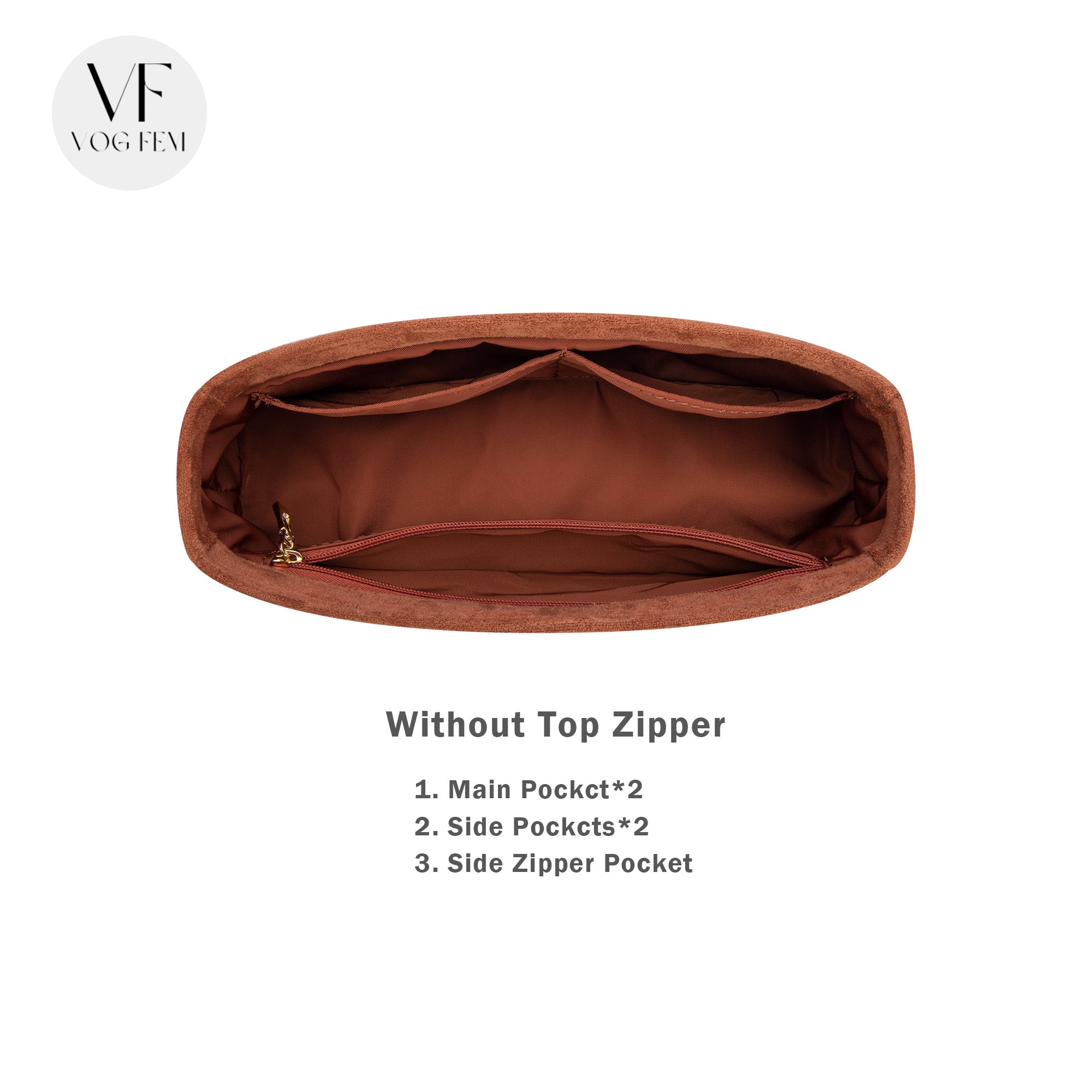 Suede Bag Organizer for LV - Diane - VogFem