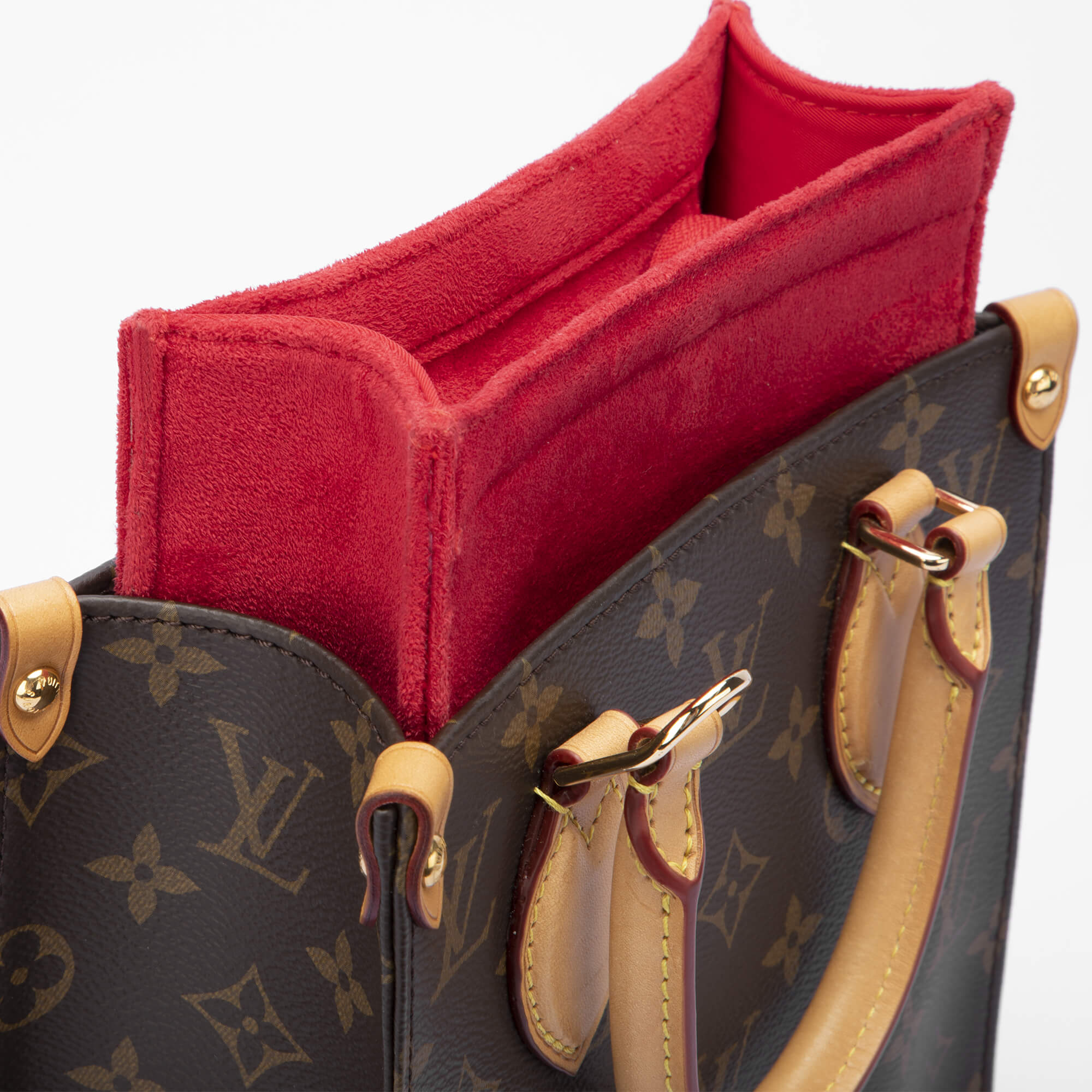 Suede Bag Organizer for LV - Sac Plat - VogFem