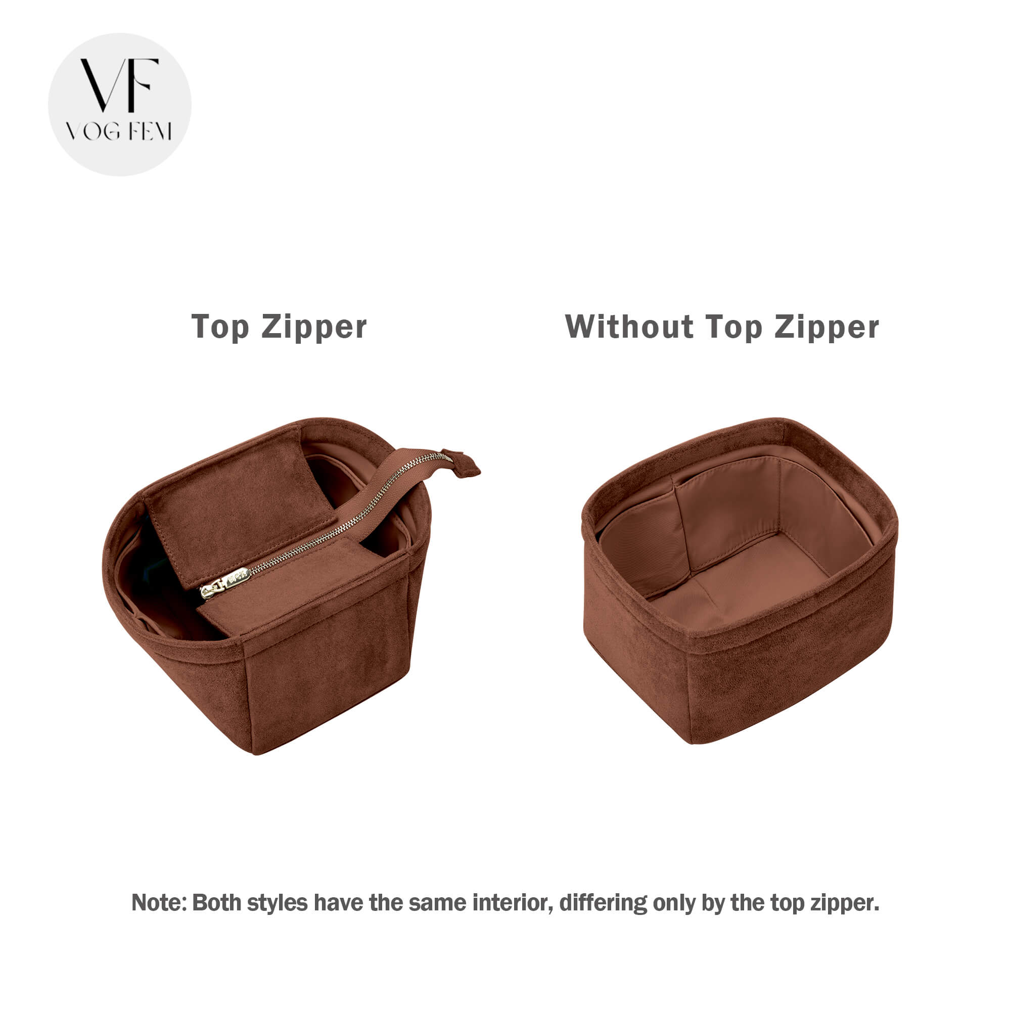 Suede Bag Organizer for HERMES - Picotin Lock - VogFem