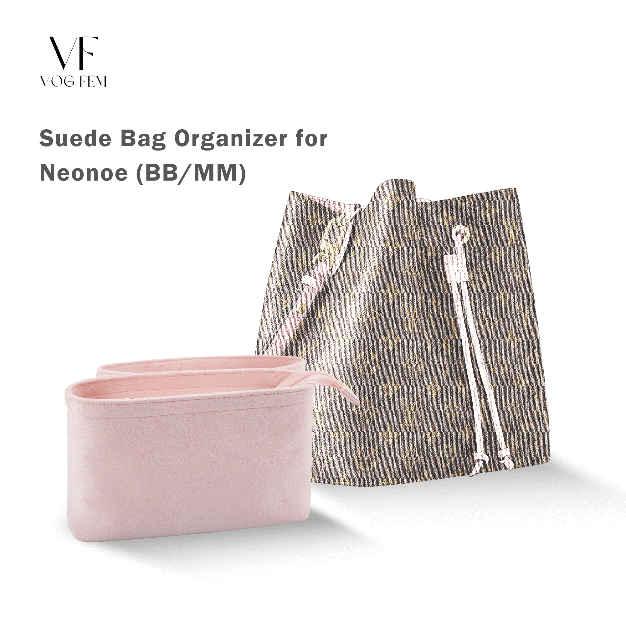 Suede Bag Organizer for LV - Neonoe - VogFem