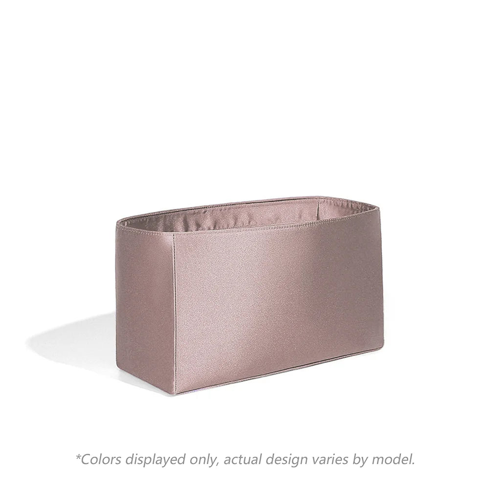 Acetate Satin Organizer for Longchamp - Le Pliage Original / Green (Long Handle)