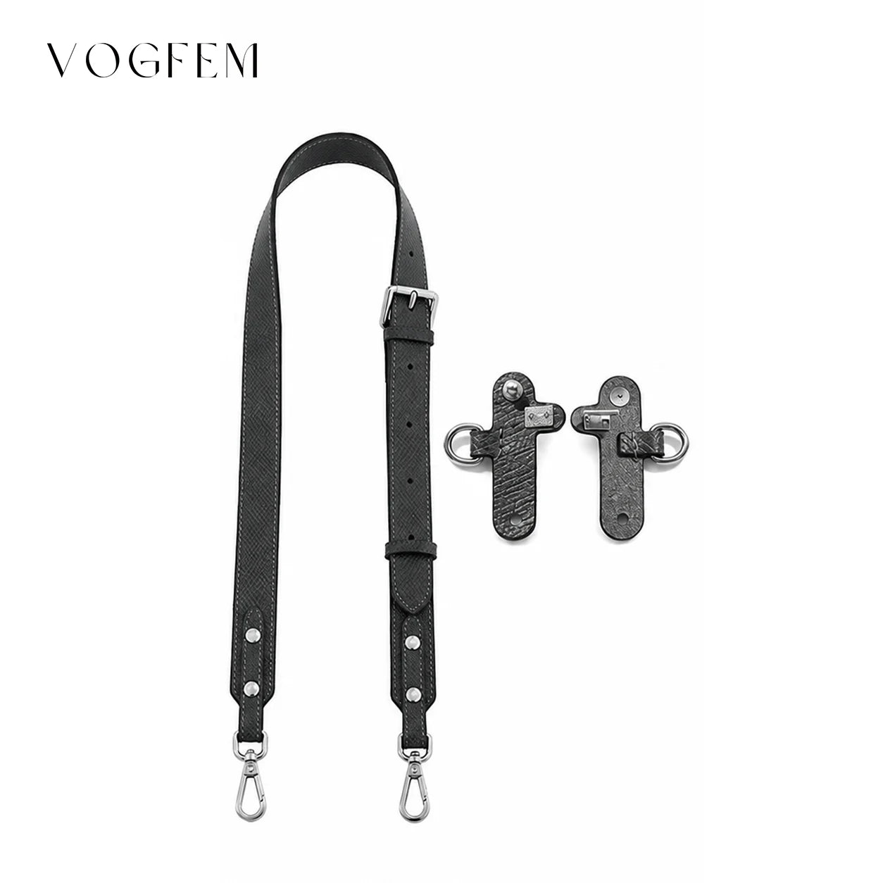 Longchamp Tote Shoulder Strap & Buckle Set
