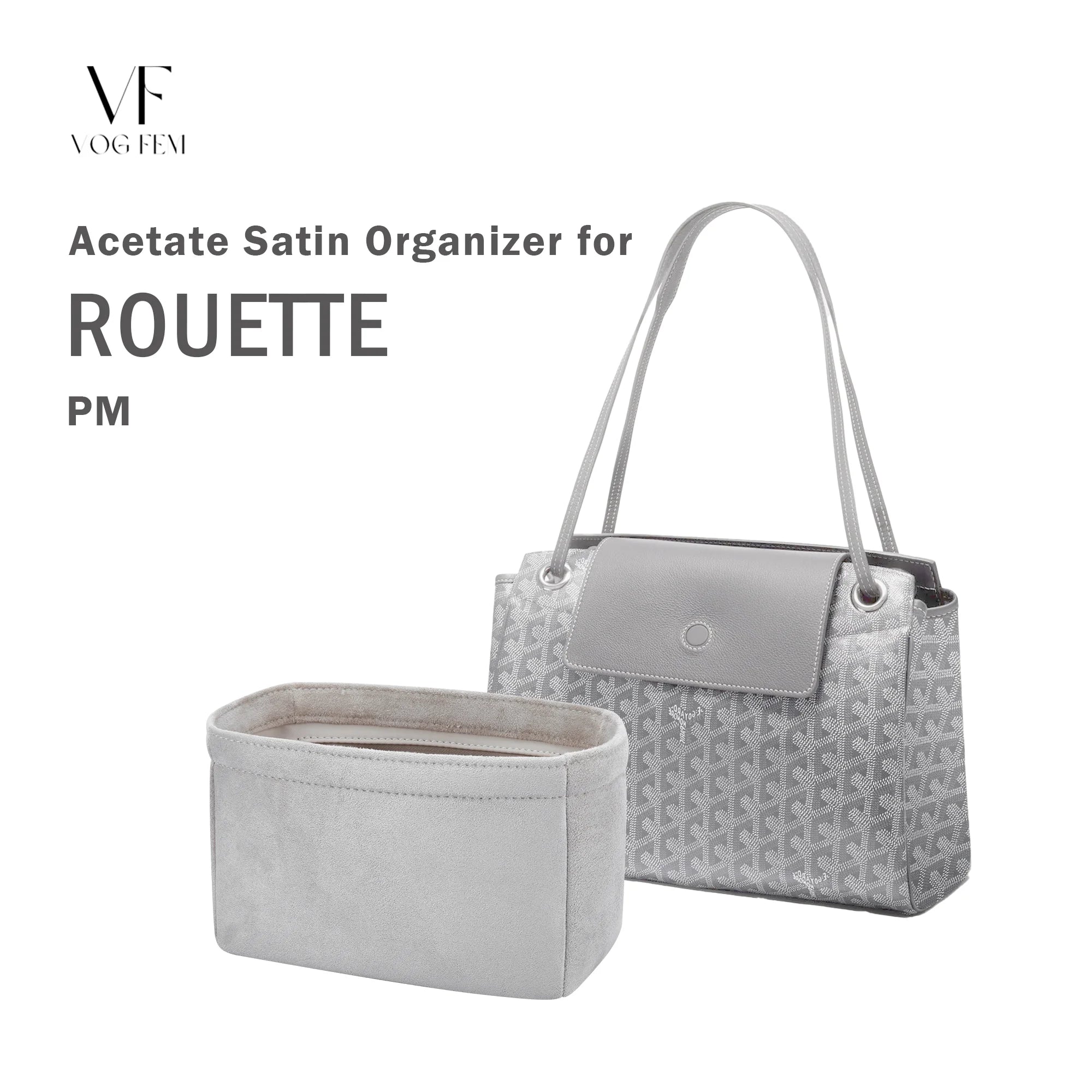 Suede Bag Organizer for GOYARD - Rouette