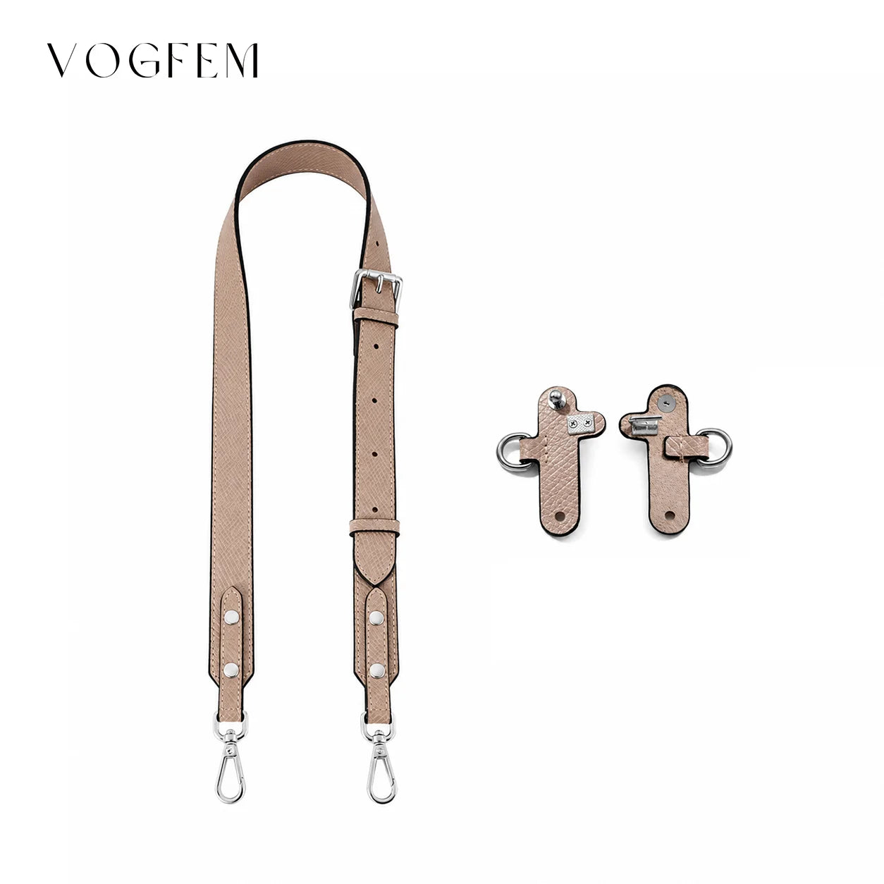 Longchamp Tote Shoulder Strap & Buckle Set