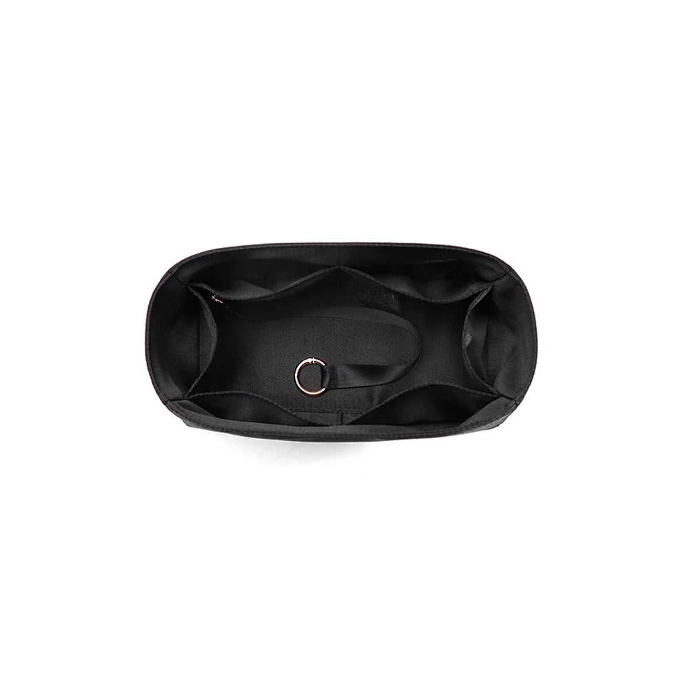 Acetate Satin Organizer for Loewe Flamenco Clutch