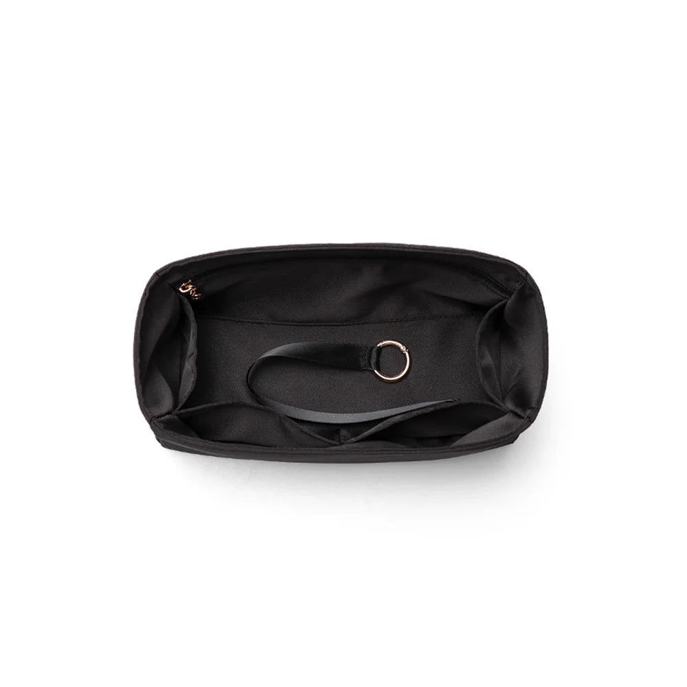 Acetate Satin Organizer for Medium Dior Travel Nomad Pouch