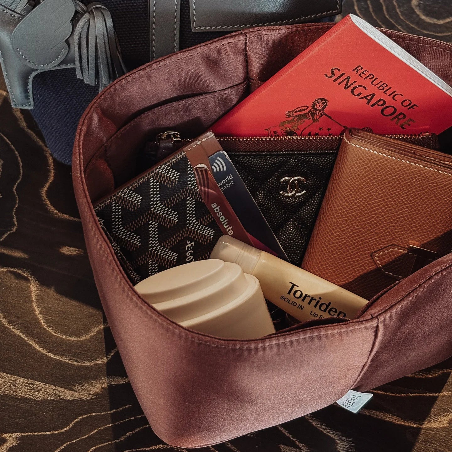 Acetate Satin Organizer for Hermes - Picotin Lock