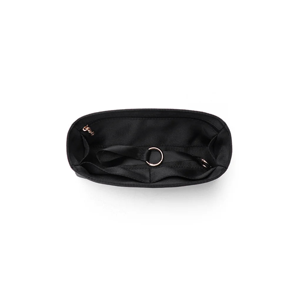 Acetate Satin Organizer for Chanel 24C Flap Bag