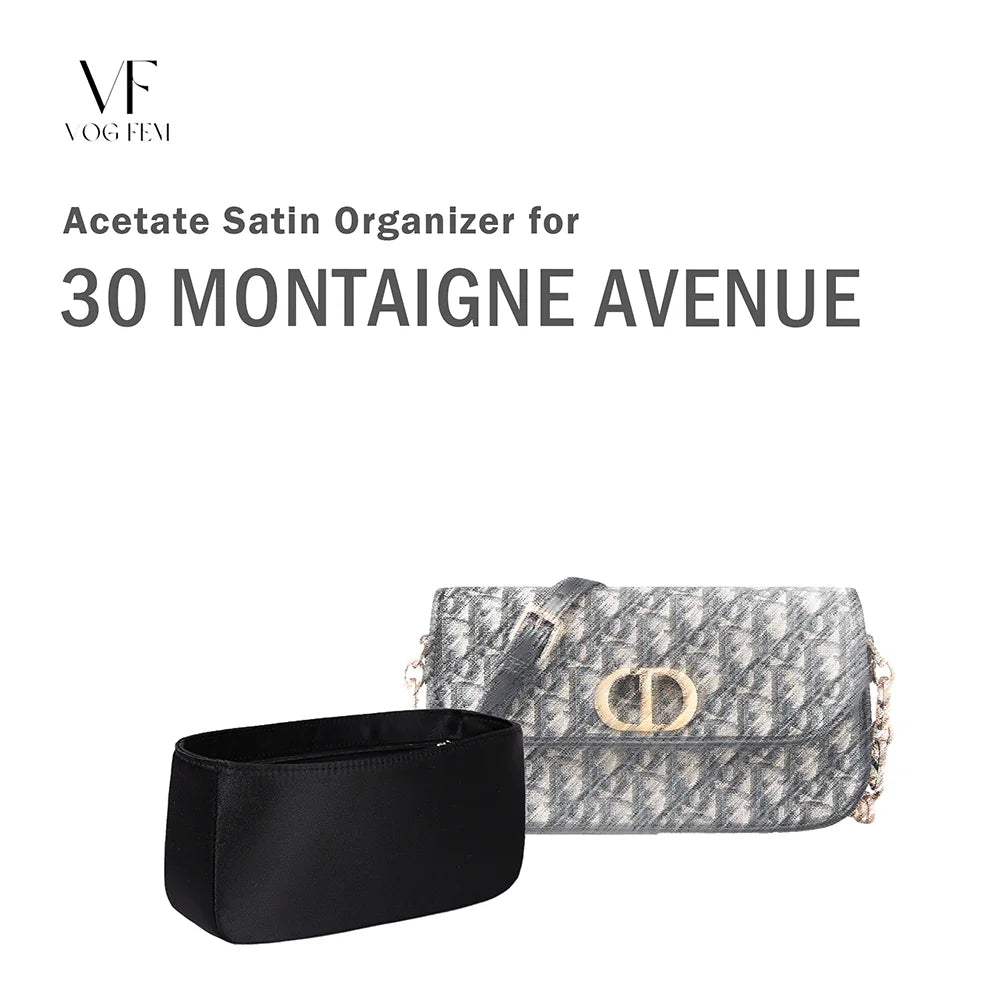 Acetate Satin Organizer for Dior 30 Montaigne Avenue