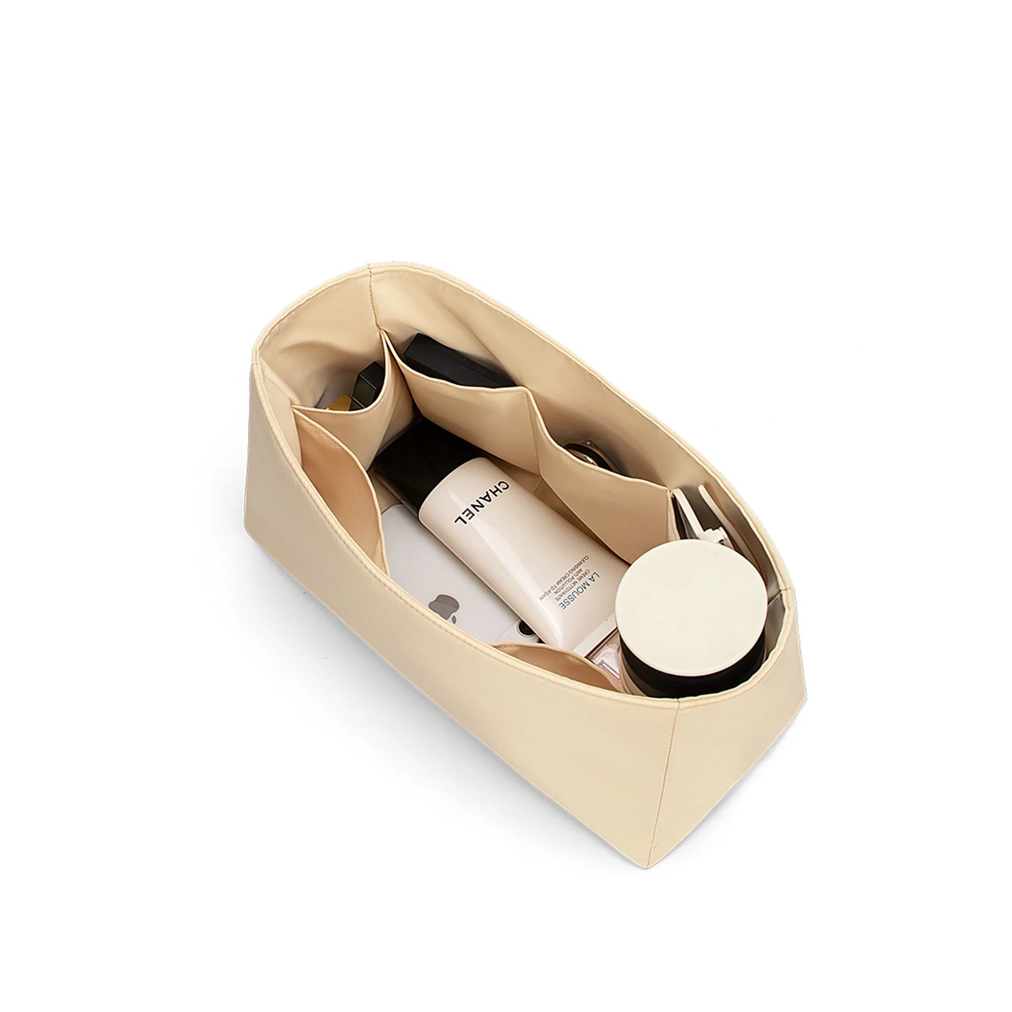 Acetate Satin Organizer for Bottega Veneta Andiamo