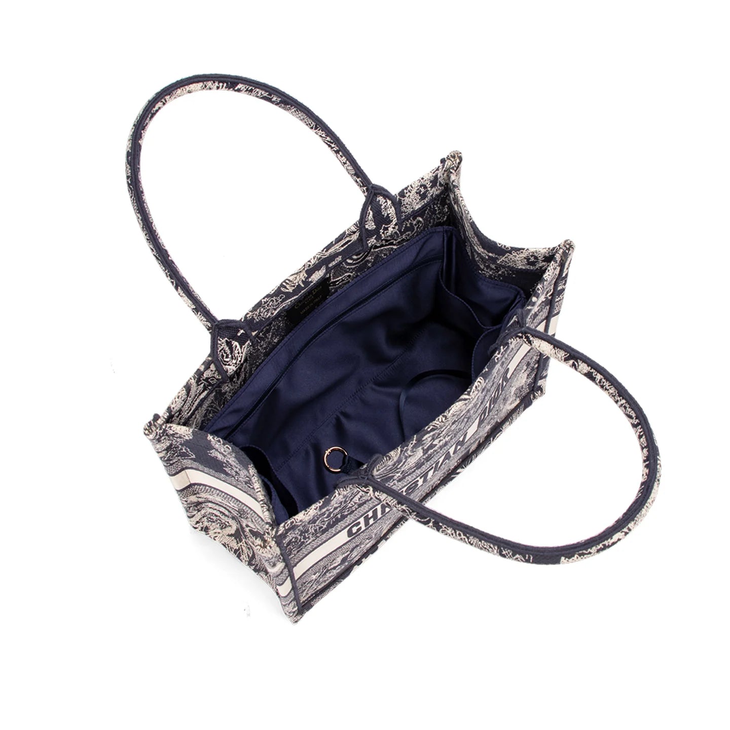 Acetate Satin Organizer for Dior - Book Tote (S/M/L)