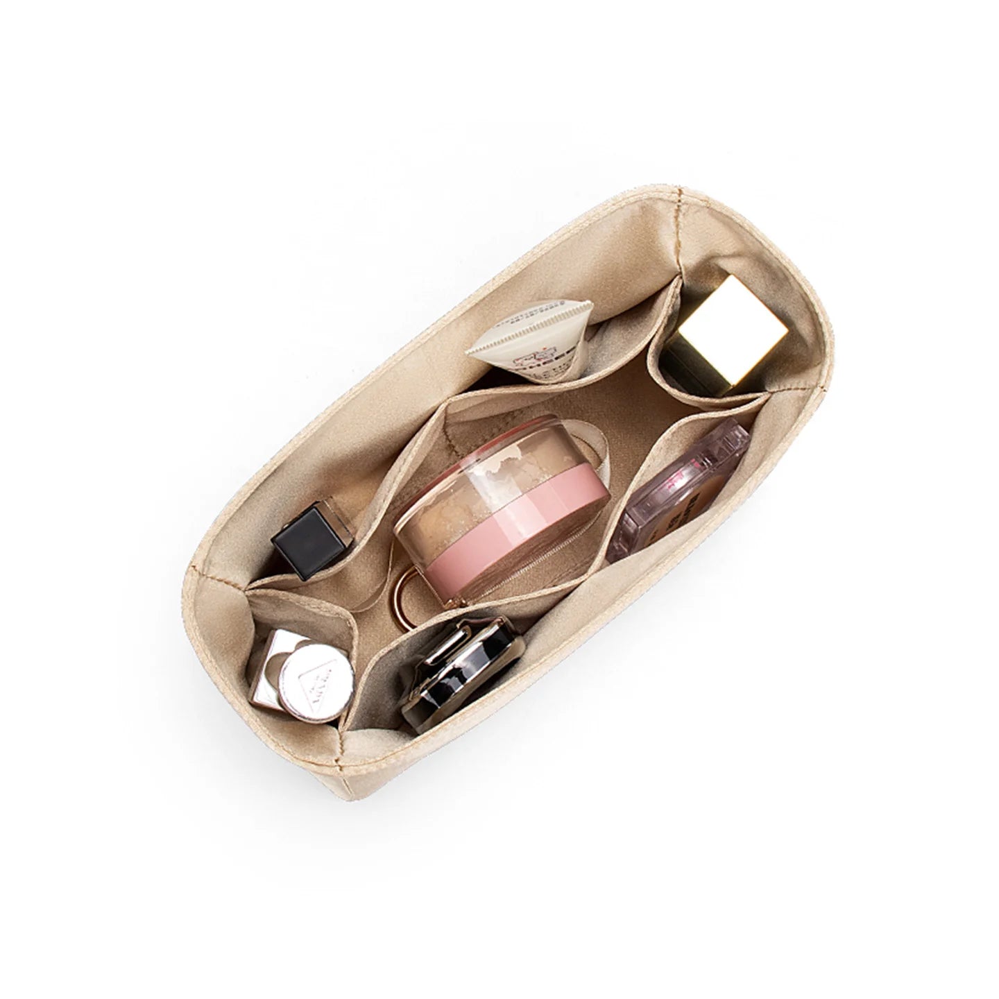 Acetate Satin Organizer for LV Cluny