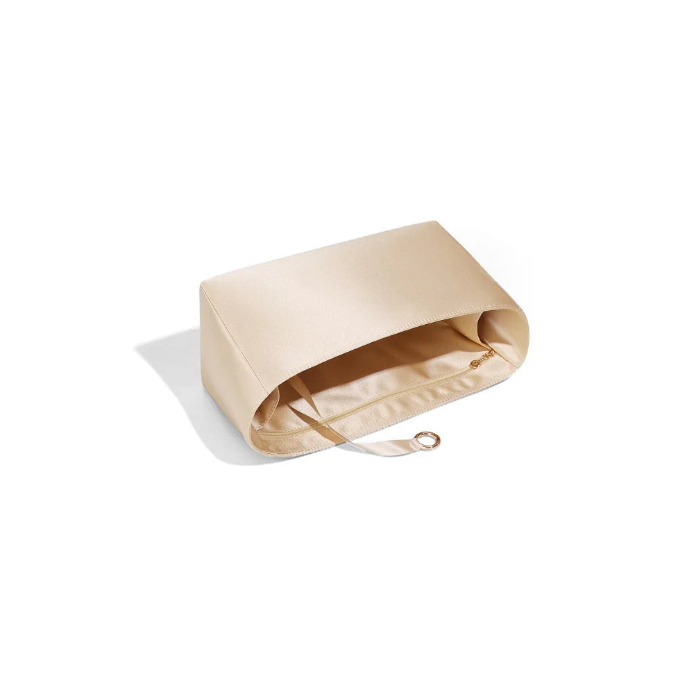 Acetate Satin Organizer for Longchamp - Le Pliage Original / Green (Short Handle)