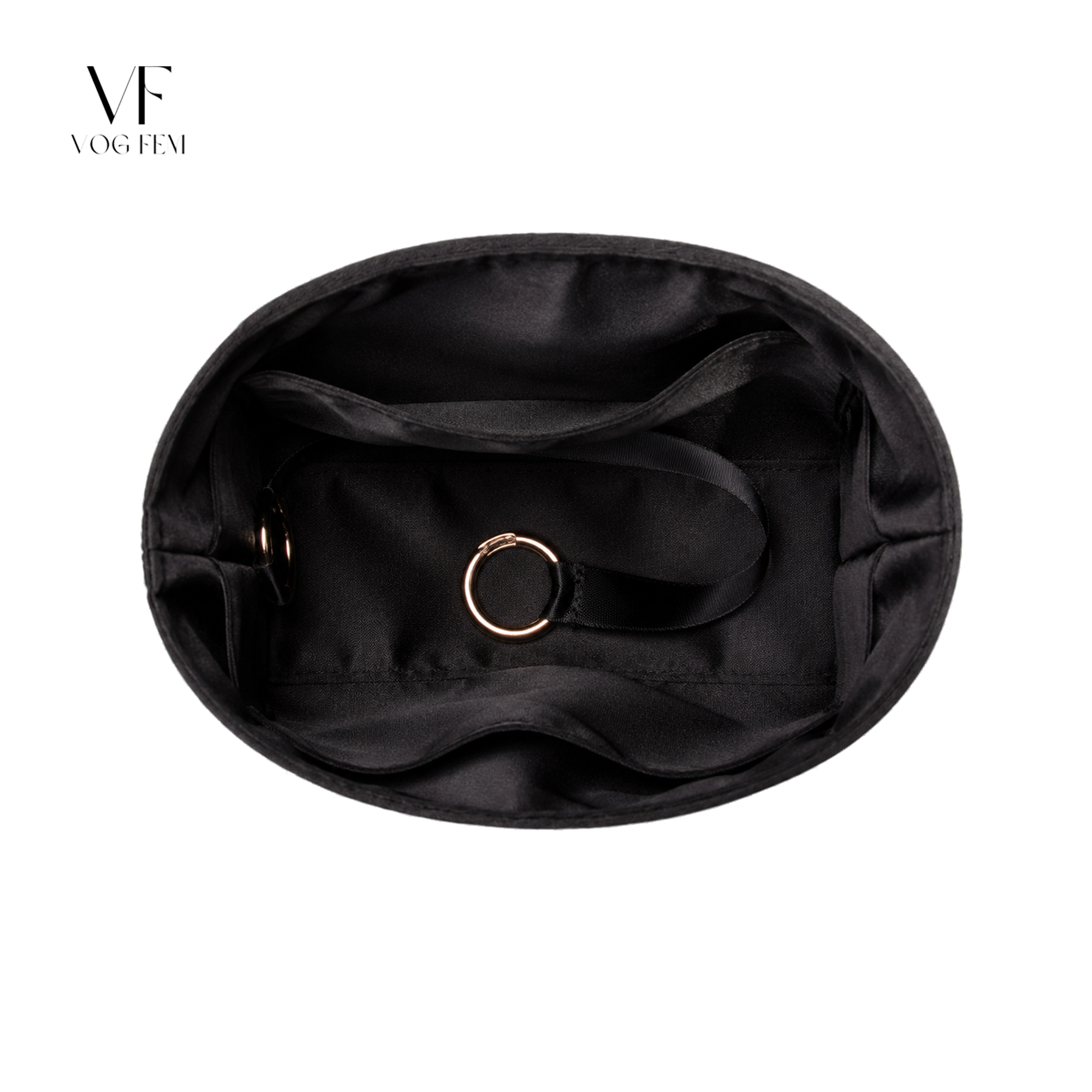 Acetate Satin Organizer for LV - Neverfull inside out