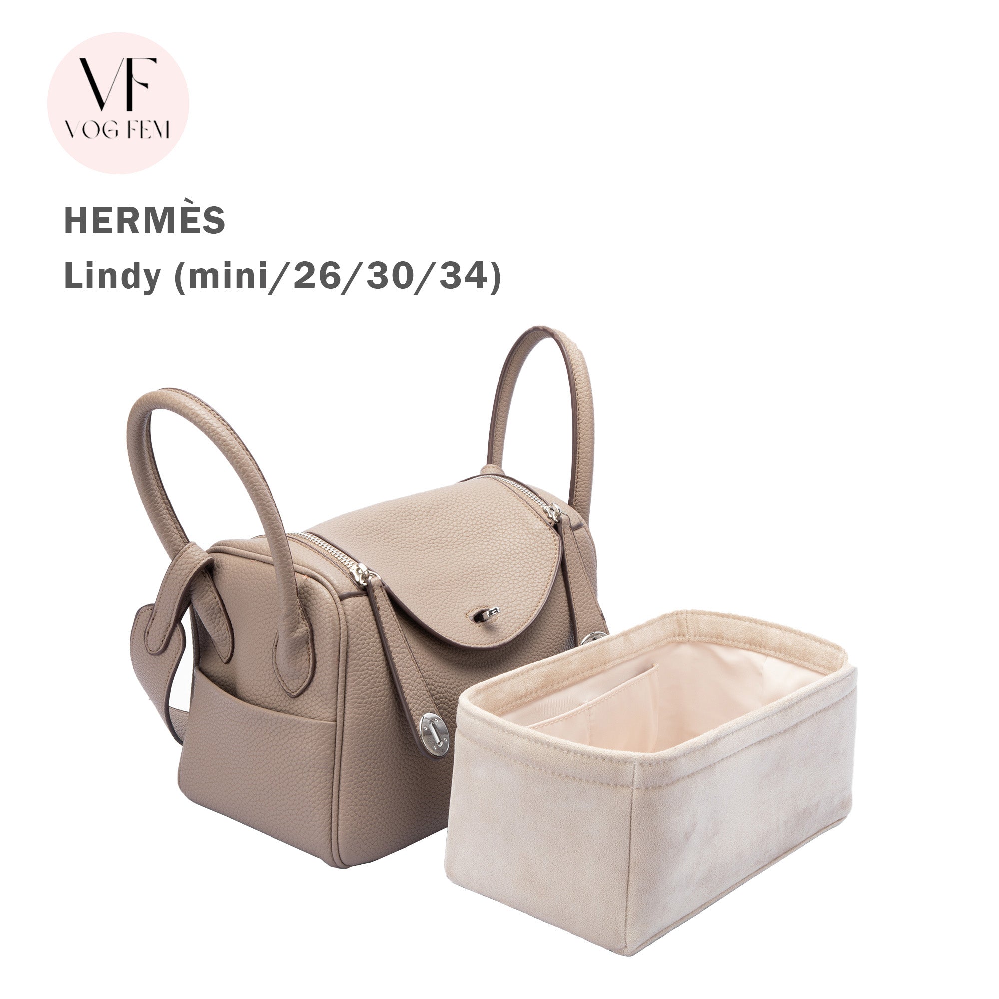 Bag Organizer for HERMES - Lindy - VogFem