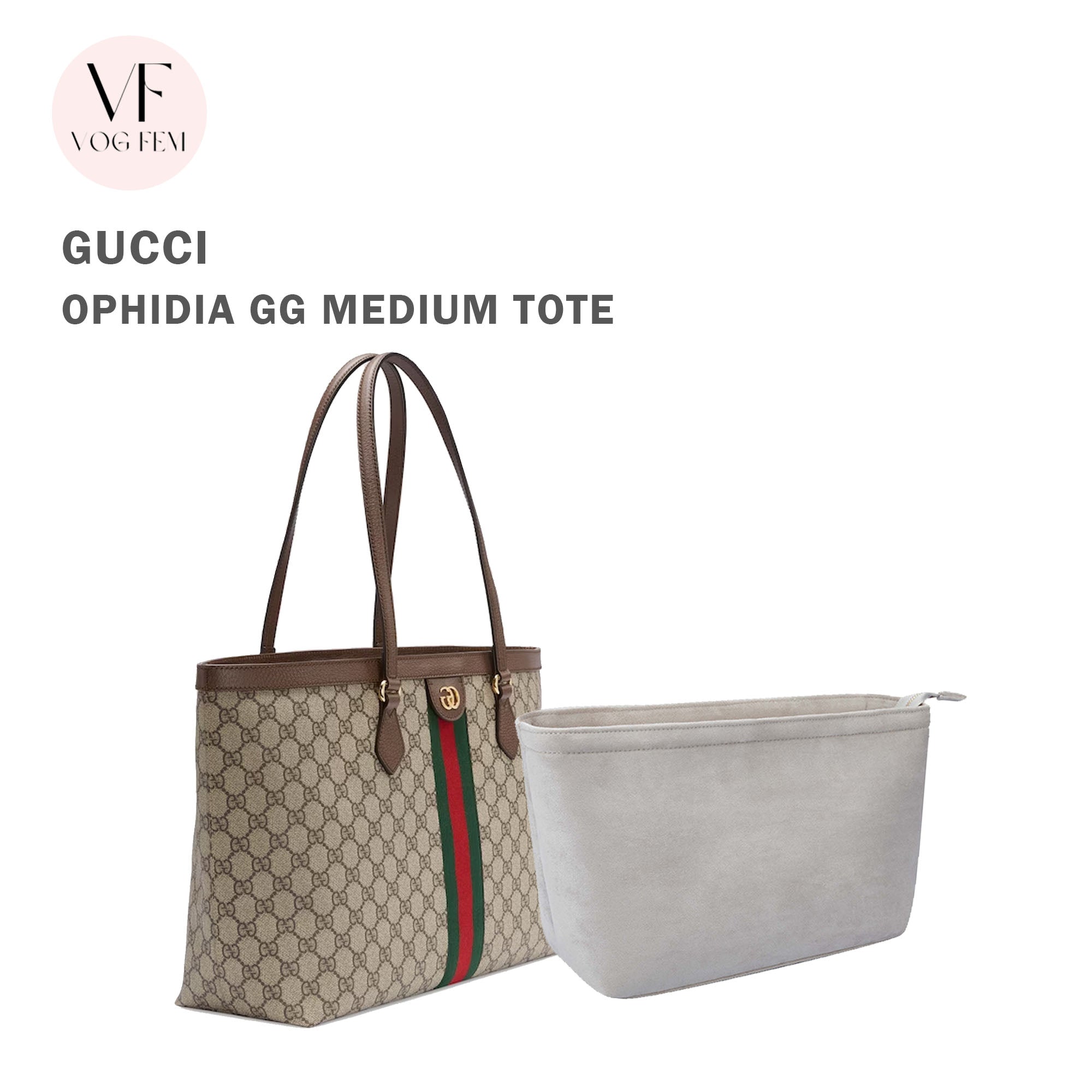 Bag Organizer for Gucci - Ophidia GG Tote - VogFem