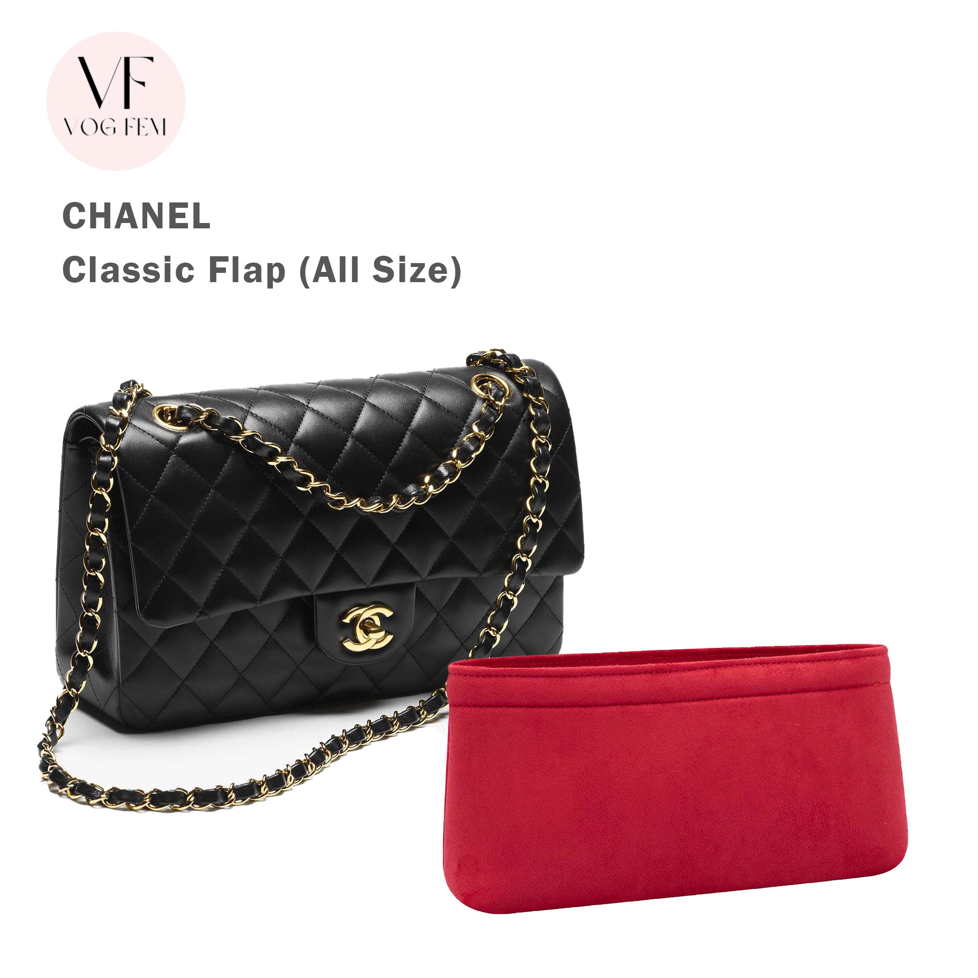 Bag Organizer for Chanel - Classic Flap - VogFem