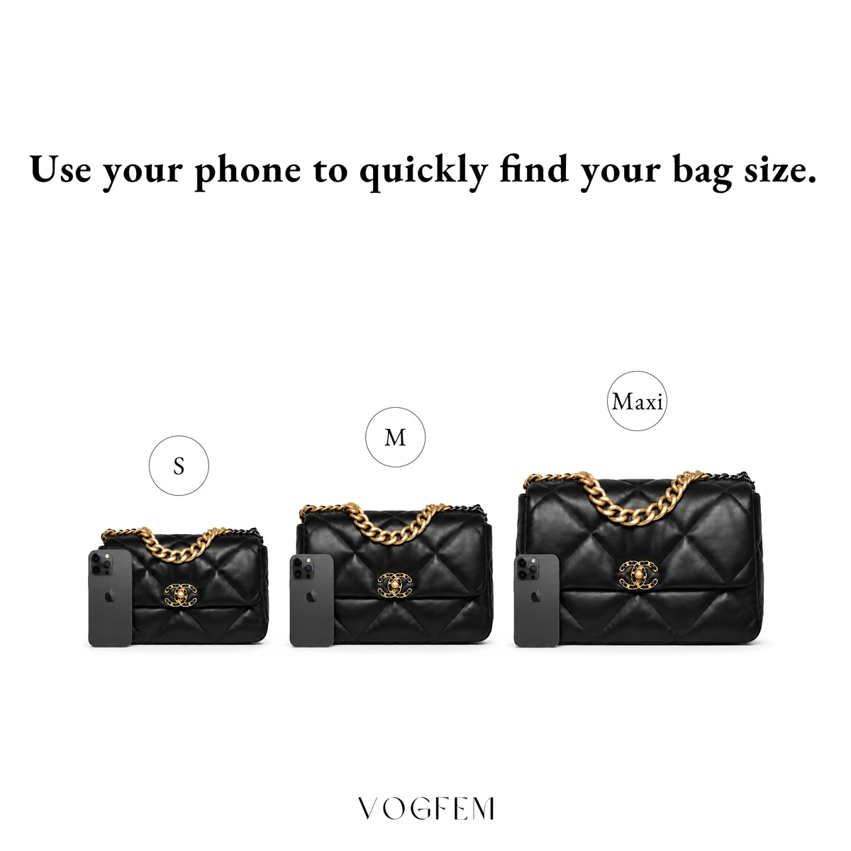 Form™ Acetate Satin Organizer for Chanel - 19 Bag