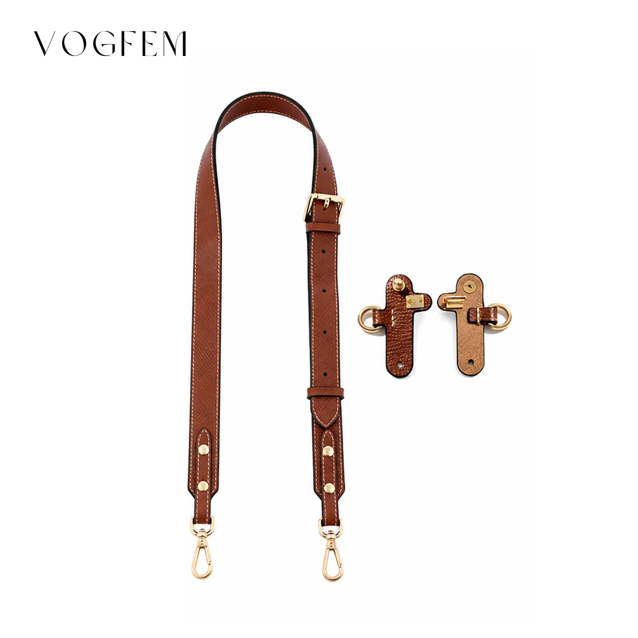 Longchamp Tote Shoulder Strap & Buckle Set