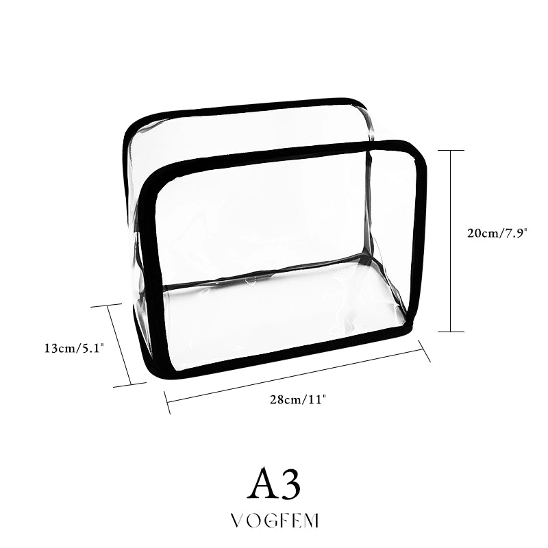 Clear Square Dust Bag - 5 sizes