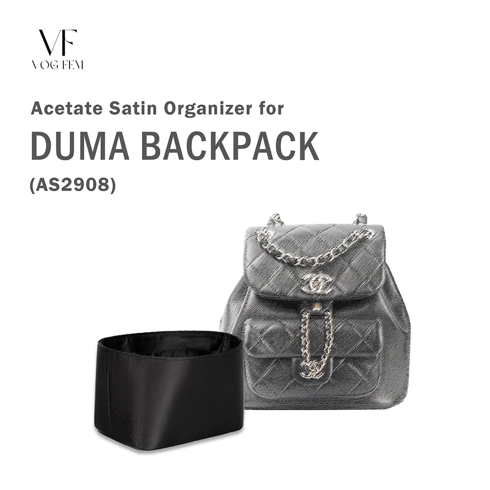 Acetate Satin Organizer for Chanel Duma Backpack (AS2908)