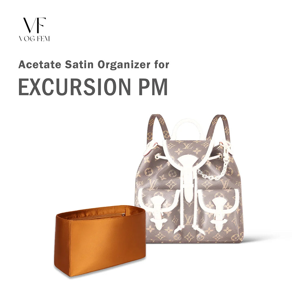Acetate Satin Organizer for LV Excursion PM