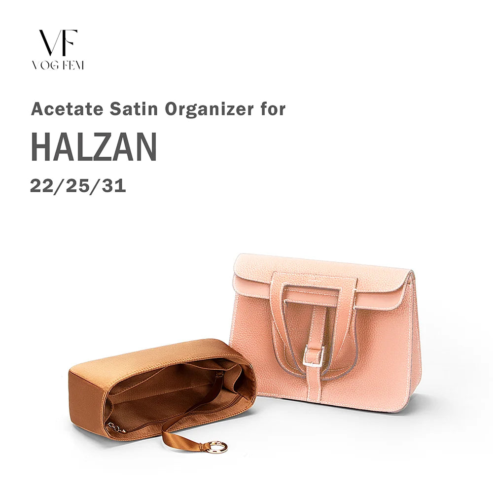 Acetate Satin Organizer for Hermes - Halzan