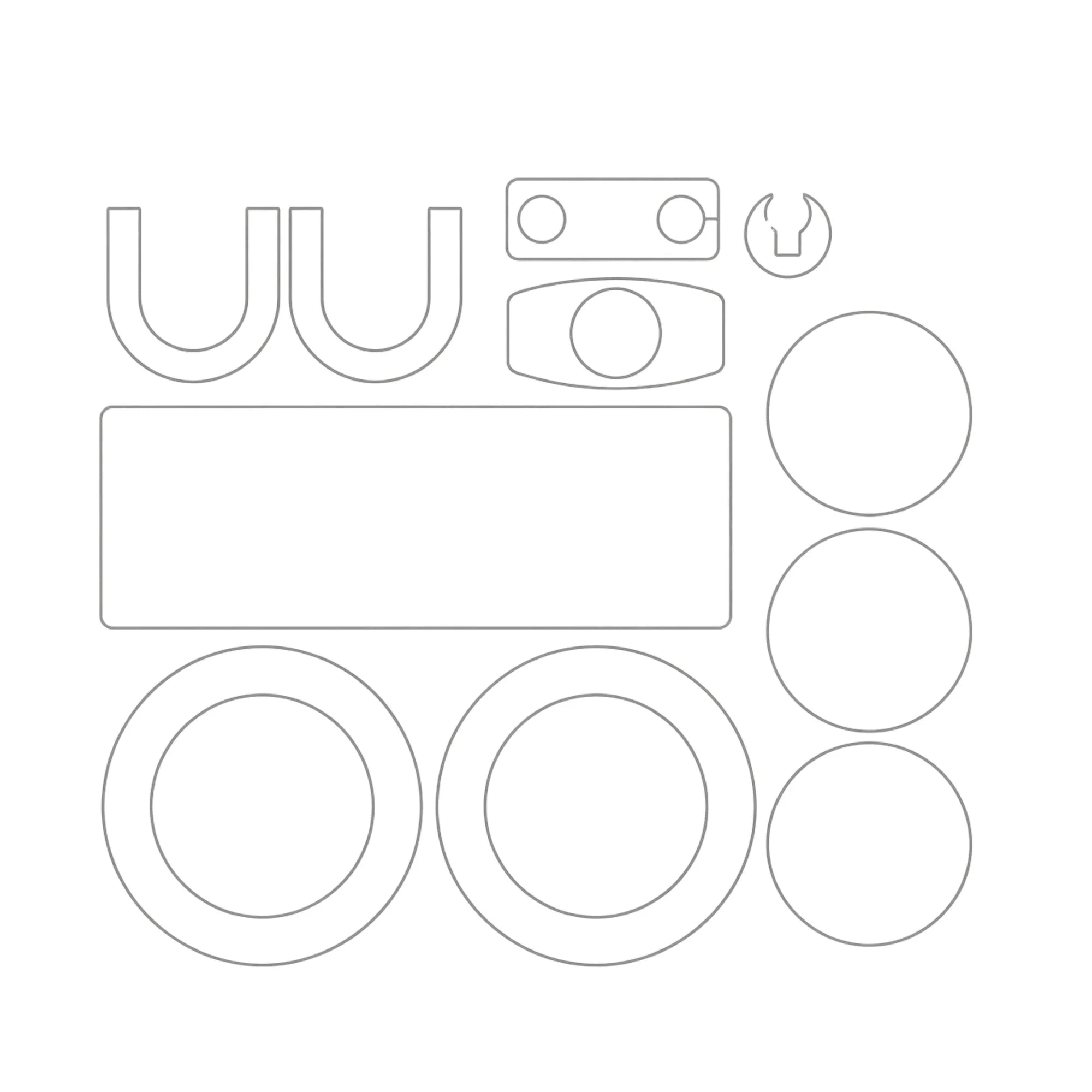 Hardware Protector for Hermes - Invisible & Scratch-Resistant