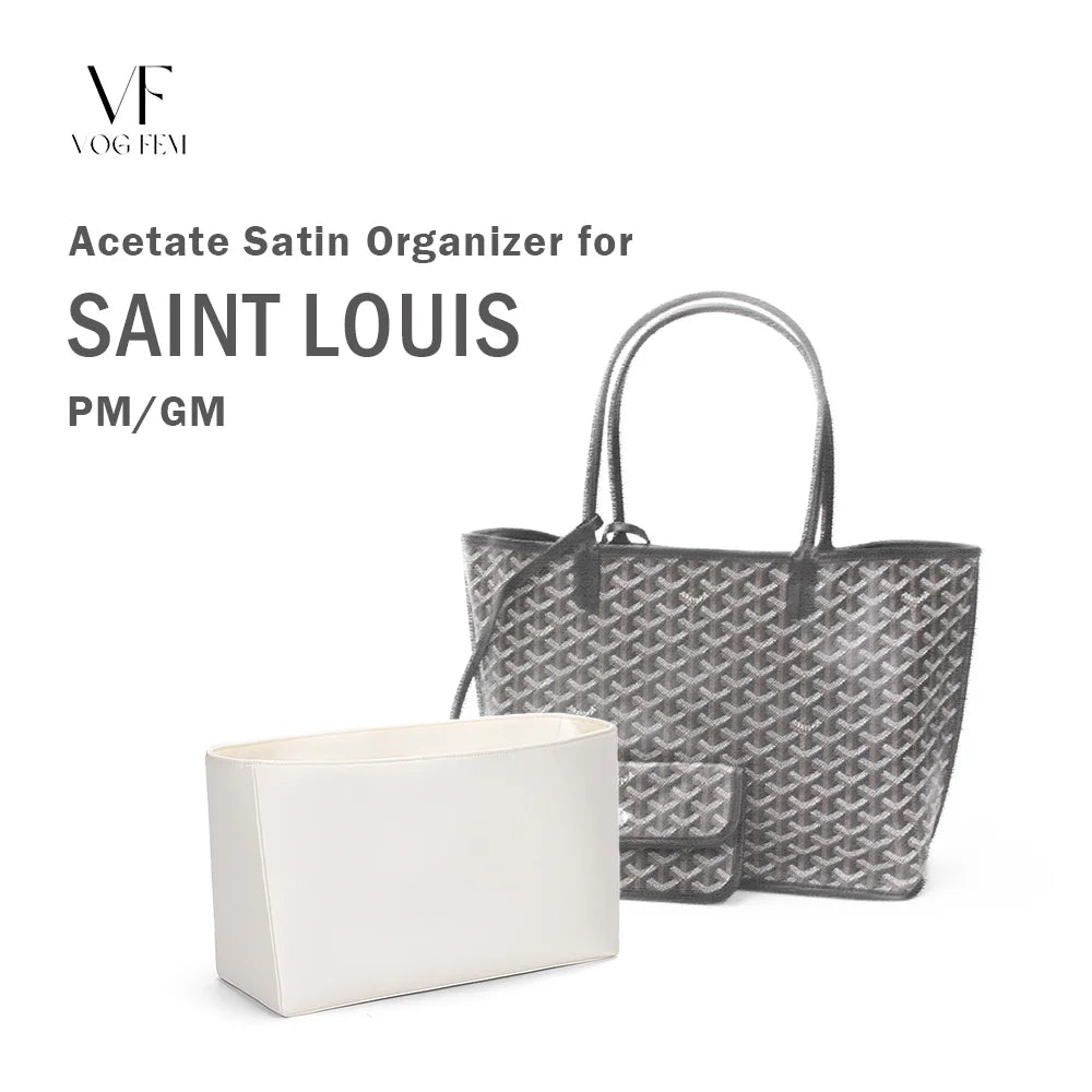 Acetate Satin Organizer for Goyard - Saint Louis