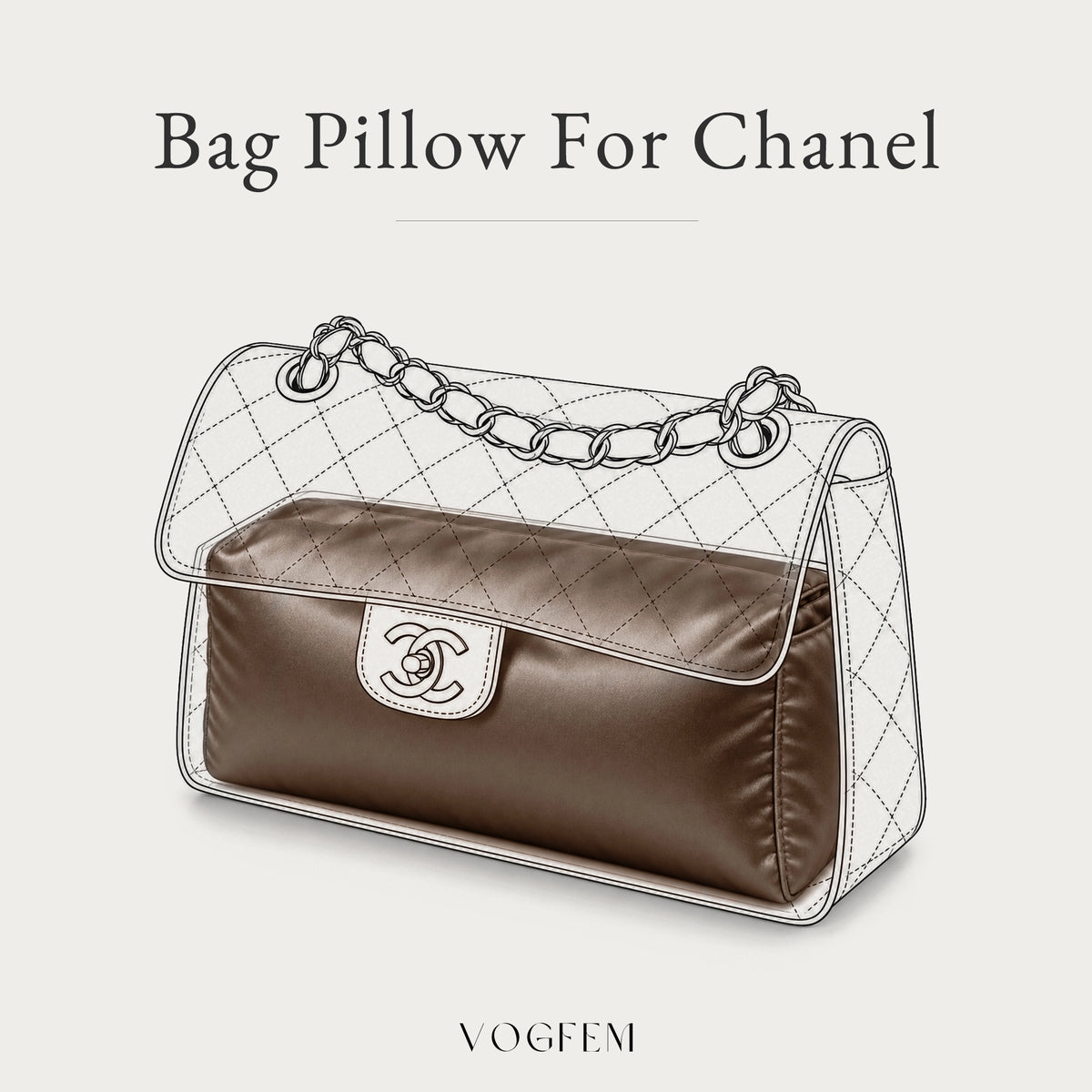 Bag Pillow for - Chanel
