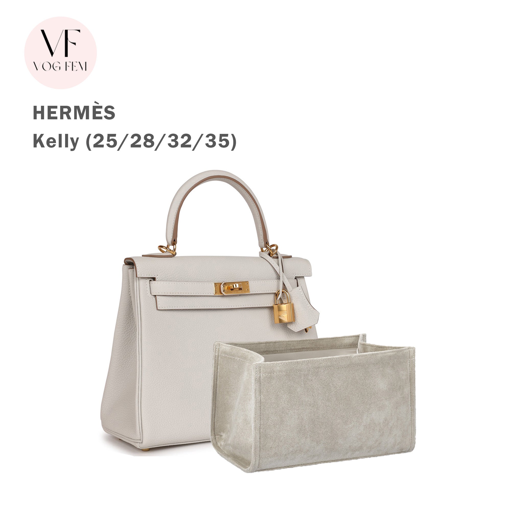 Bag Organizer for HERMES - Kelly - VogFem