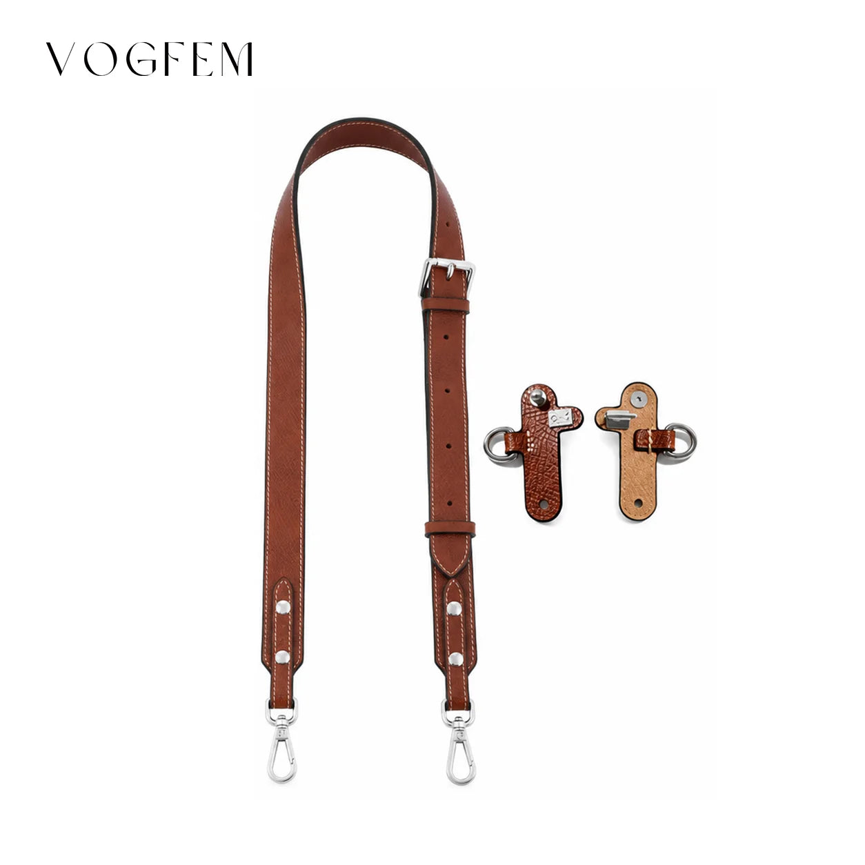 Longchamp Tote Shoulder Strap & Buckle Set